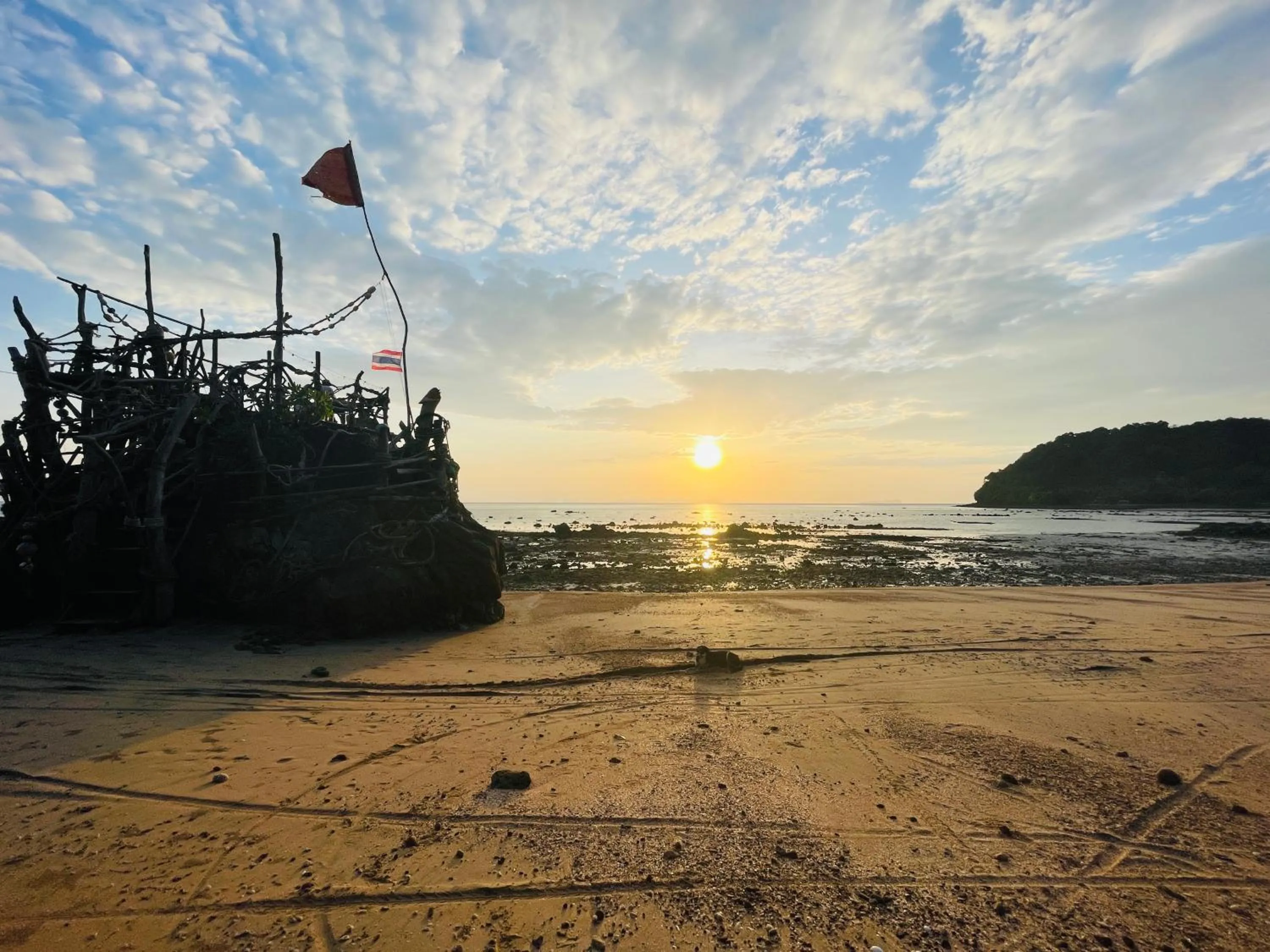 Sunset in Koh Phu Valley