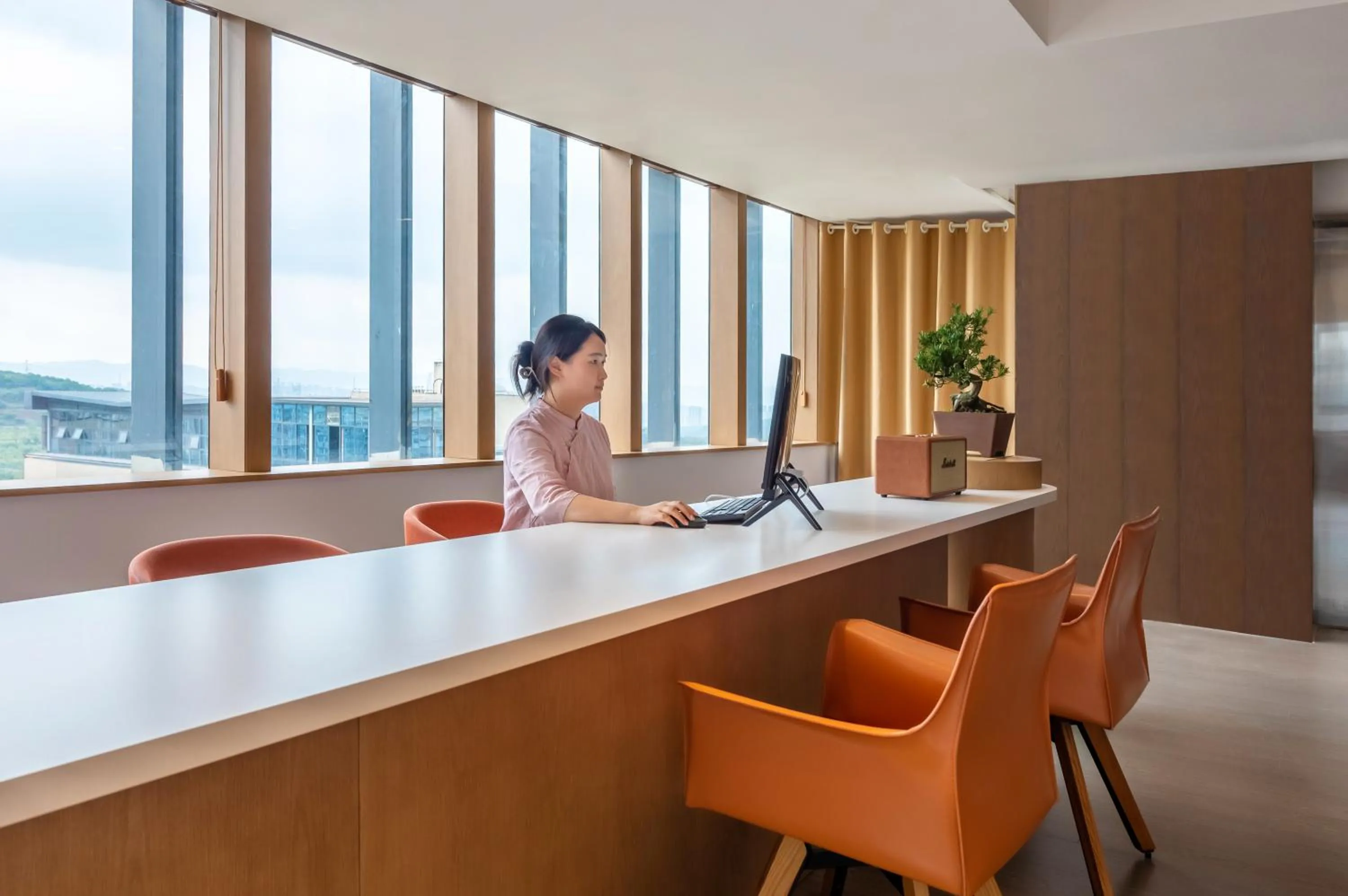 Lobby or reception in Wuyu Hotel - Chongqing Jiangbei Airport & Light Rail