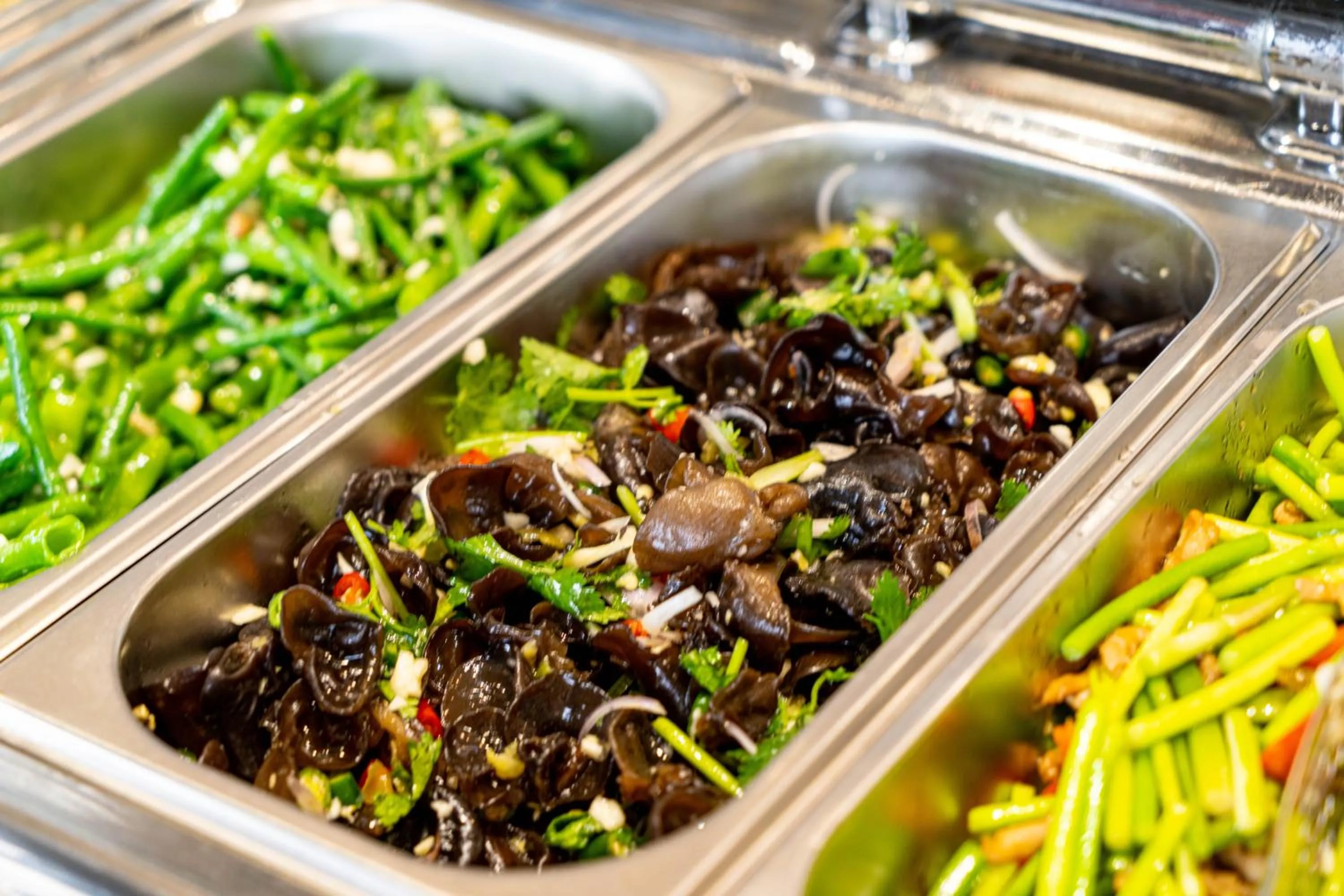 Breakfast in Wuyu Hotel - Chongqing Jiangbei Airport & Light Rail