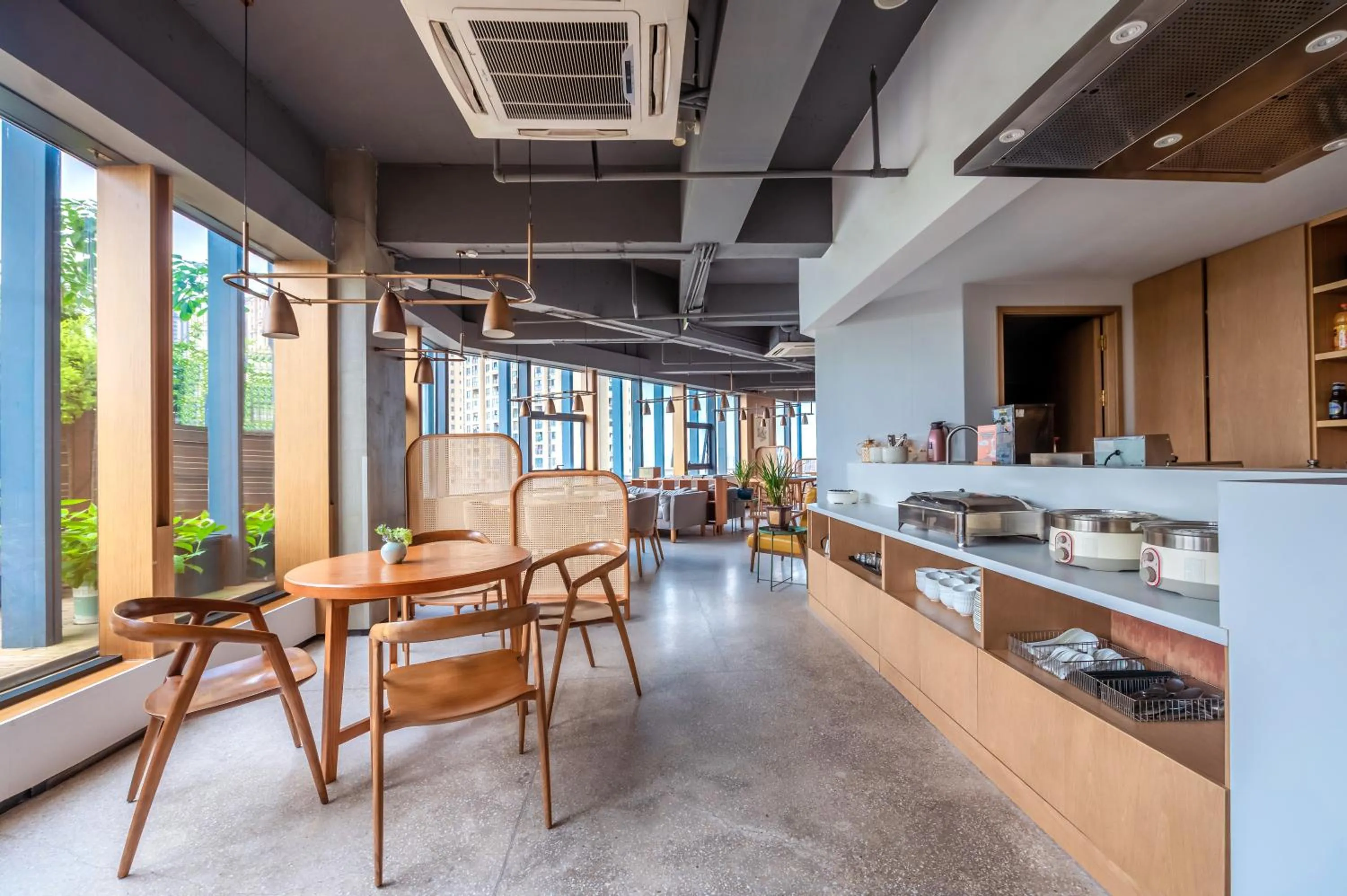 Restaurant/places to eat in Wuyu Hotel - Chongqing Jiangbei Airport & Light Rail