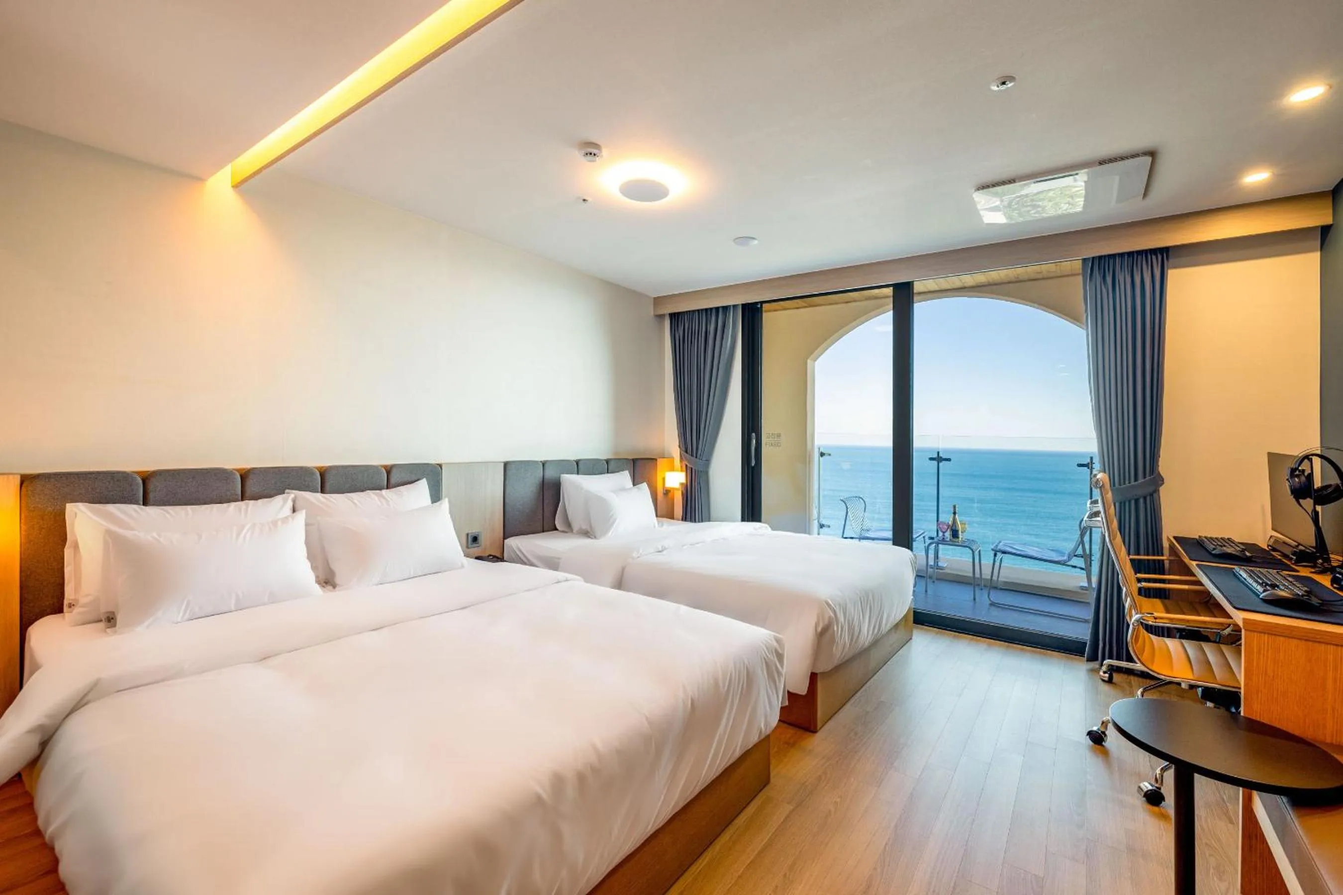 Bed in Hound Hotel Ulsan
