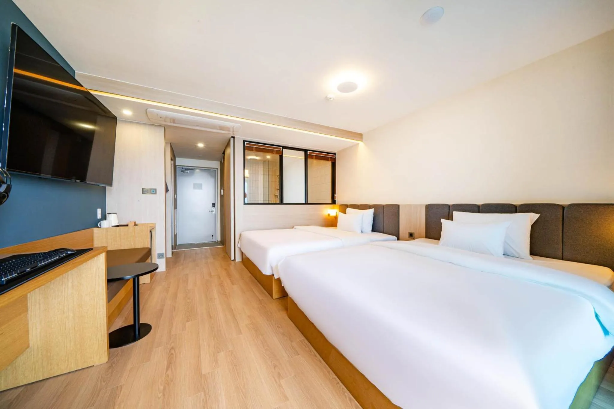 Bed in Hound Hotel Ulsan