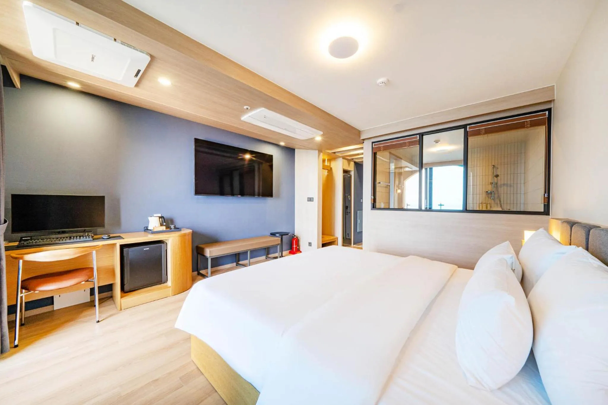 Bed in Hound Hotel Ulsan