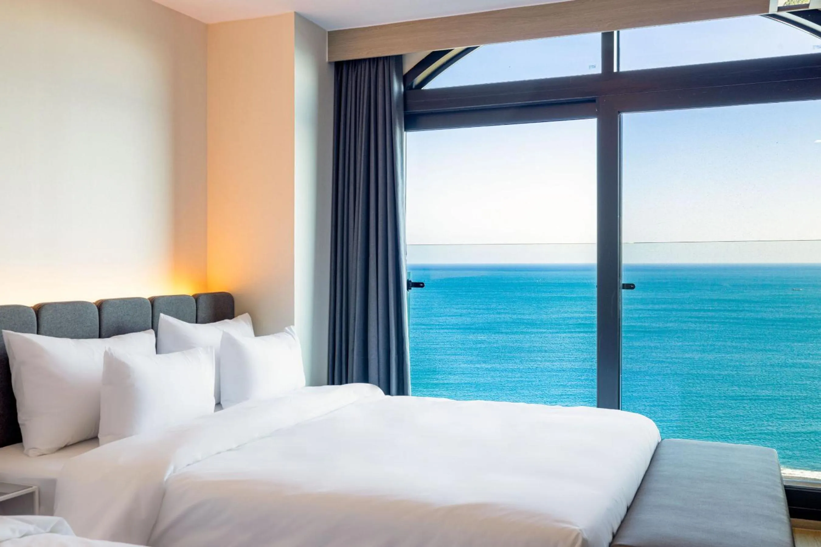 Bed in Hound Hotel Ulsan