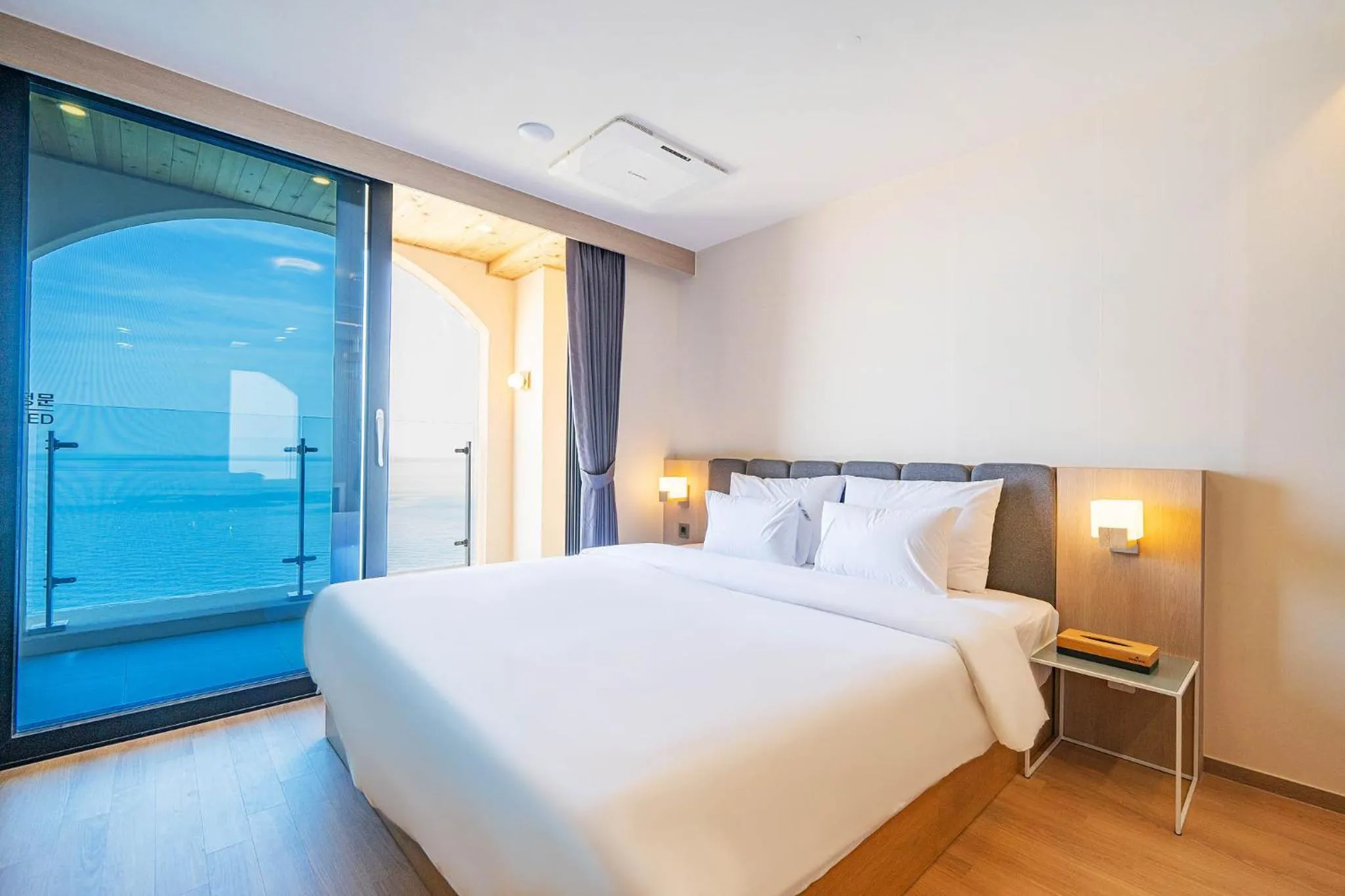 Bed in Hound Hotel Ulsan