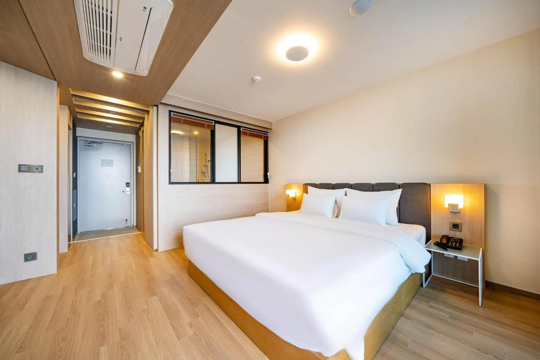 Bed in Hound Hotel Ulsan