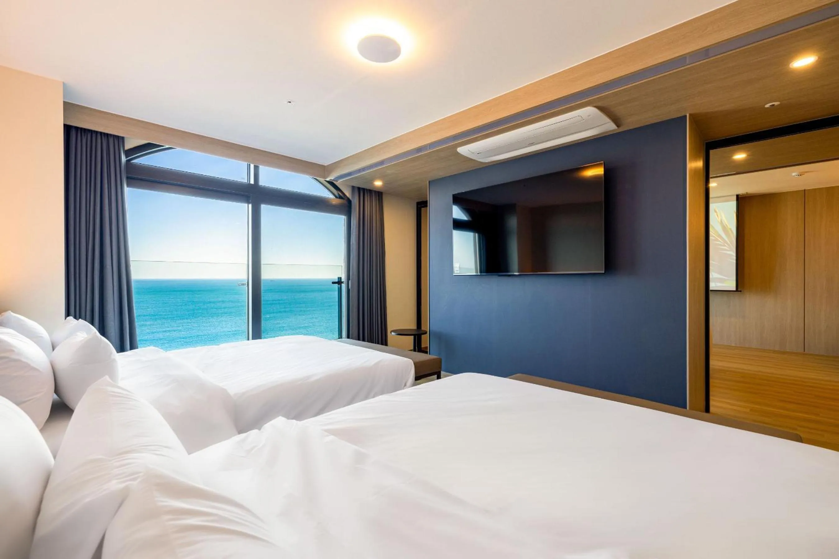 Bed in Hound Hotel Ulsan