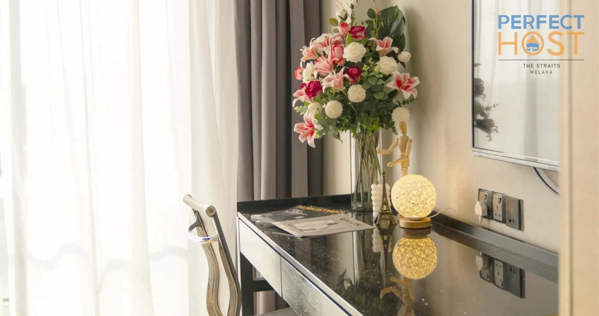 Seating area in The Straits Melaka by Perfect Host