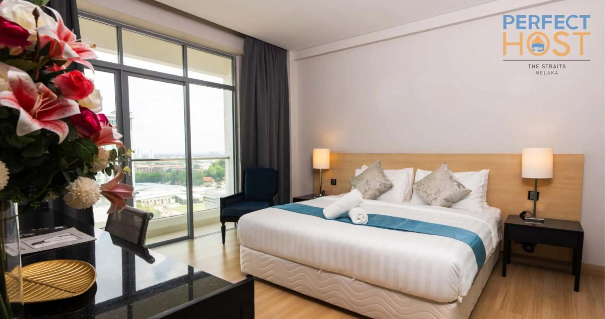 Bed in The Straits Melaka by Perfect Host