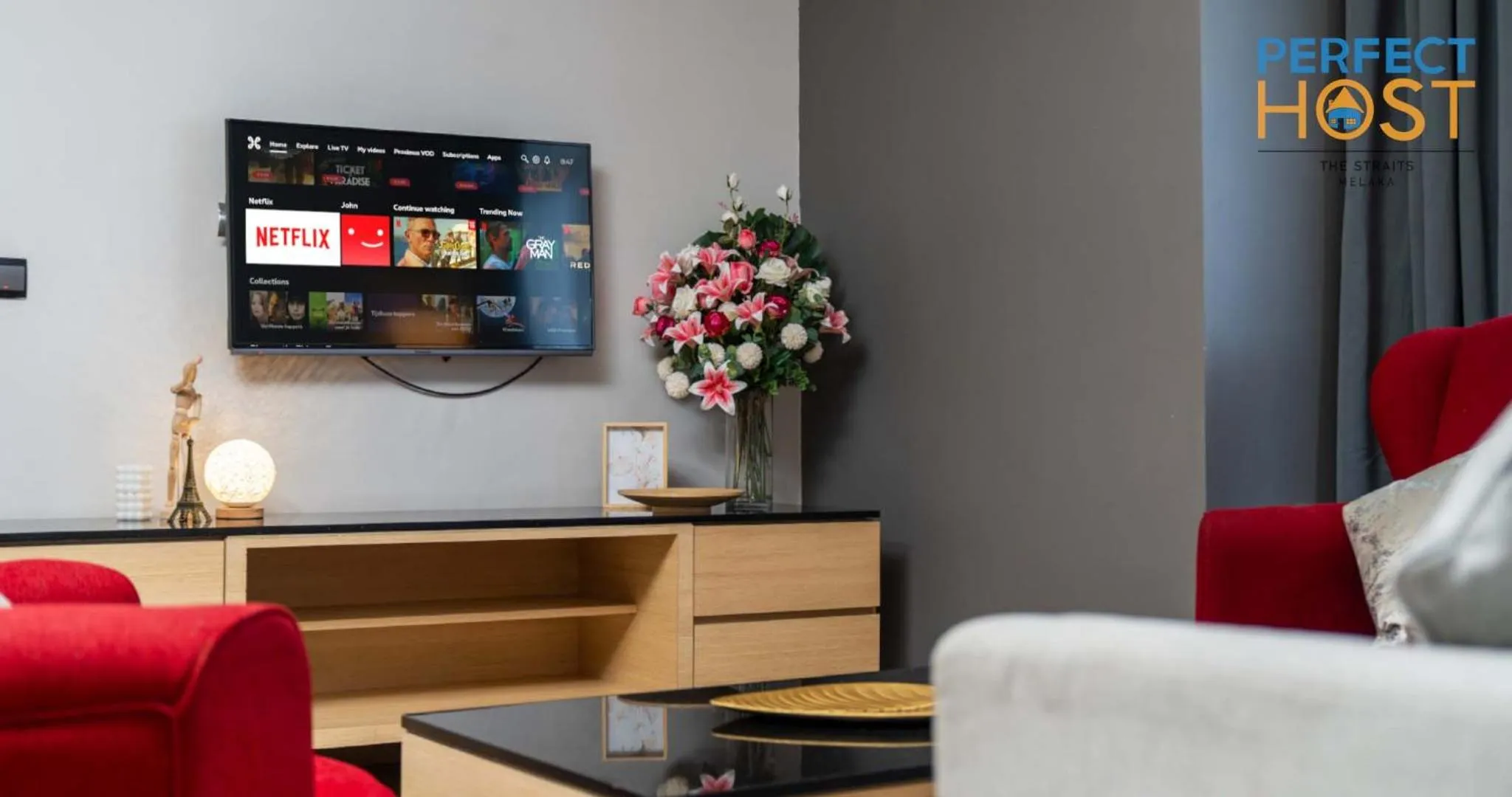 TV and multimedia in The Straits Melaka by Perfect Host