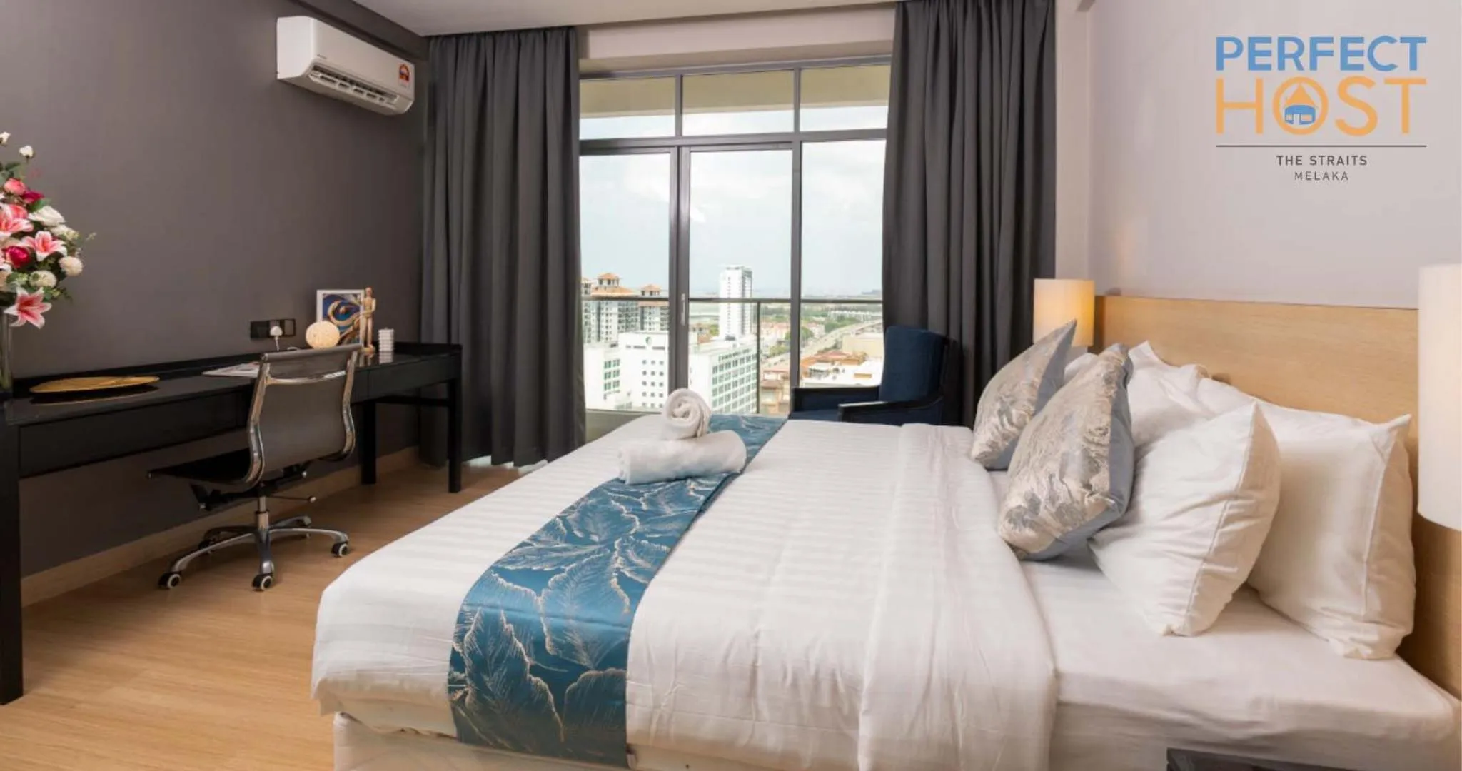 Bed in The Straits Melaka by Perfect Host