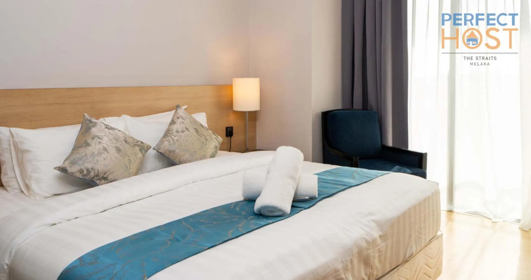 Bed in The Straits Melaka by Perfect Host