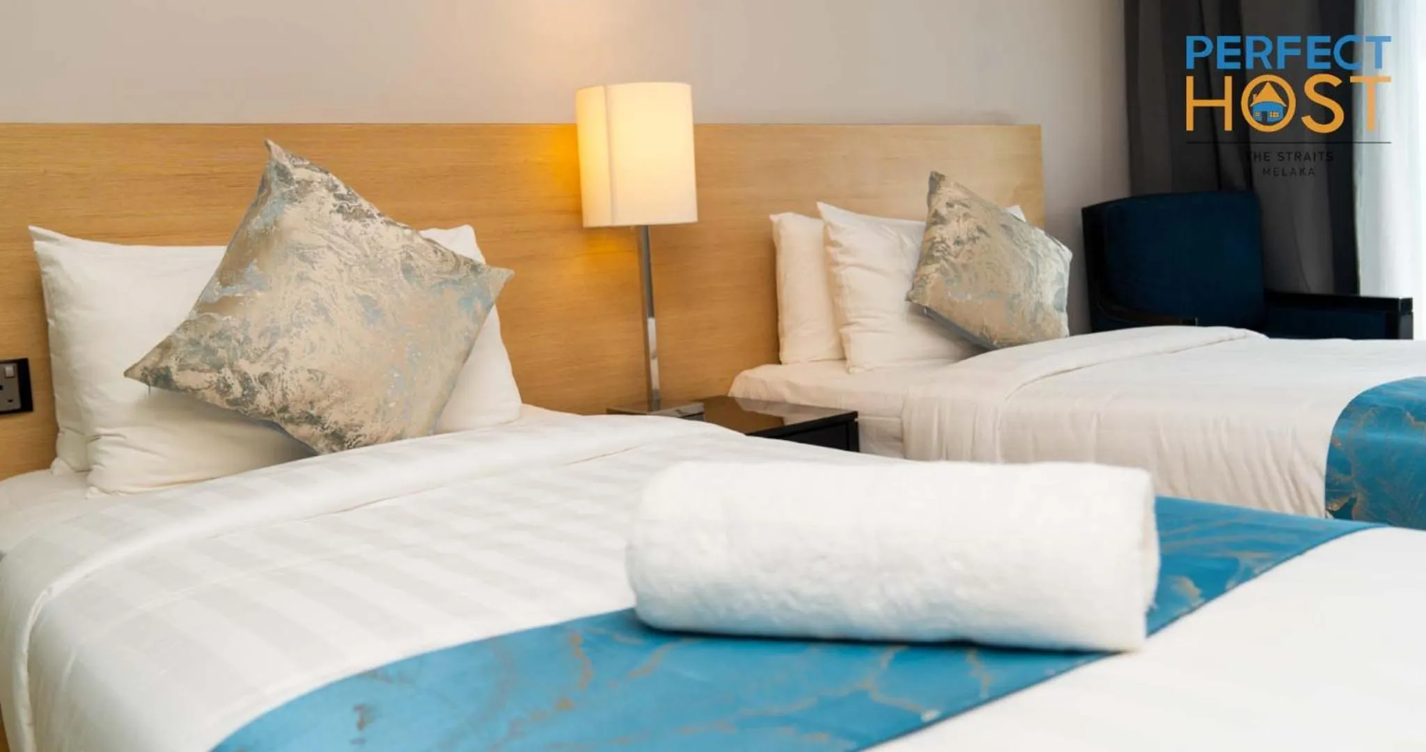 Bed in The Straits Melaka by Perfect Host