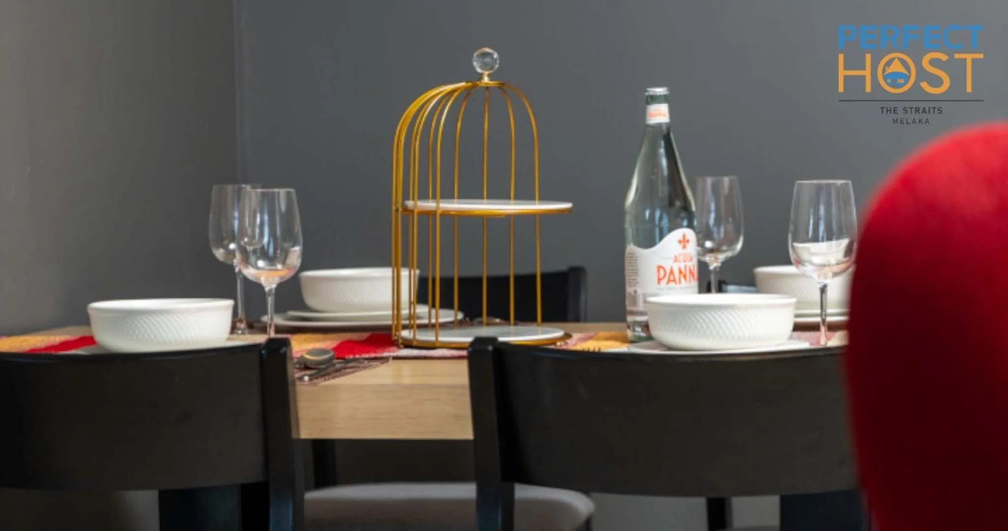 Dining area in The Straits Melaka by Perfect Host