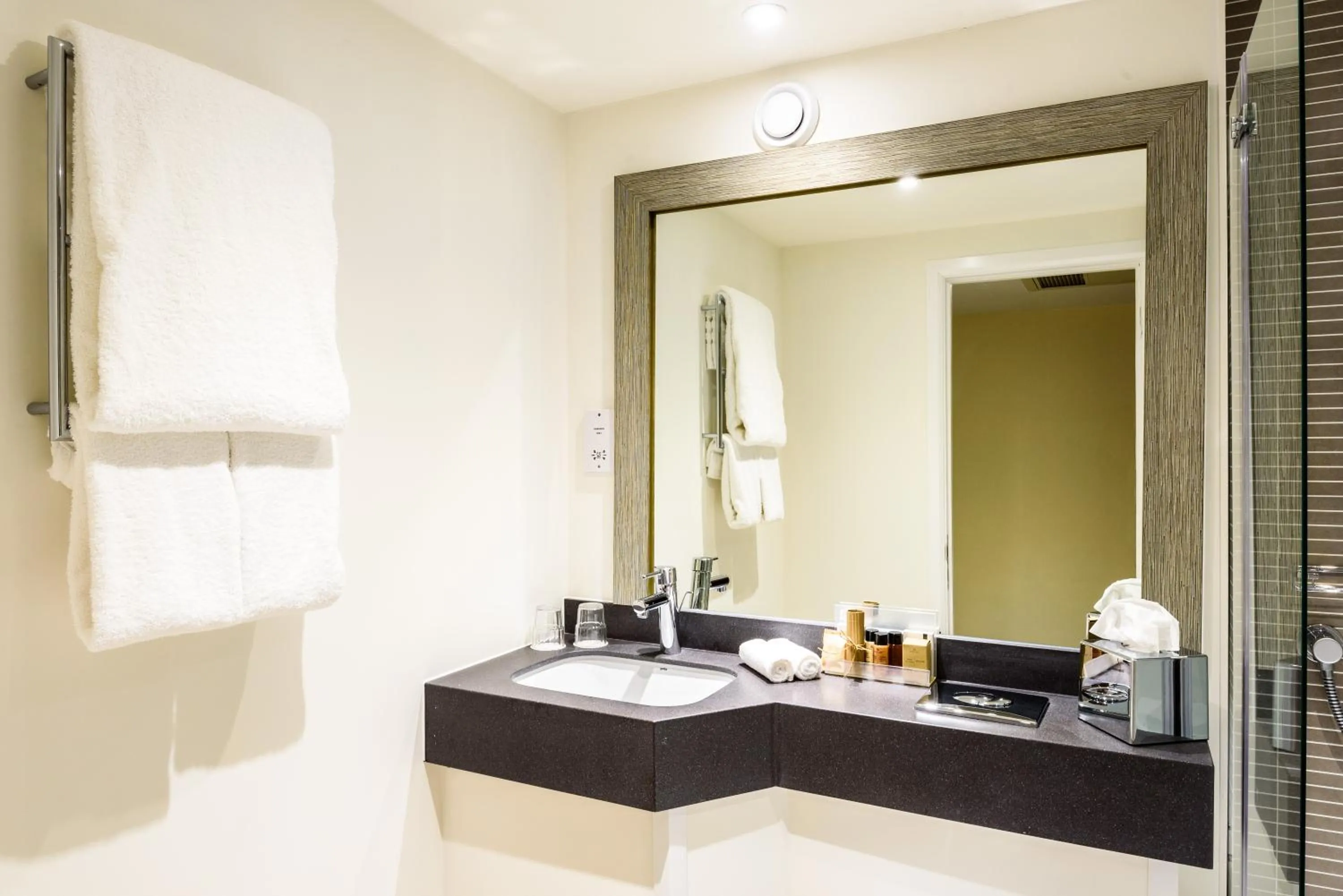 Shower in Holiday Inn Leeds Brighouse by IHG