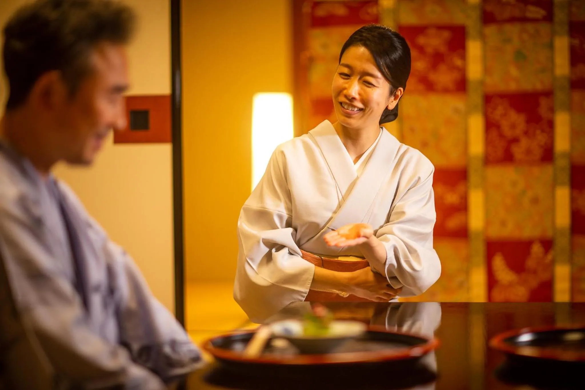 Staff in Ryoutei Ryokan Yasui