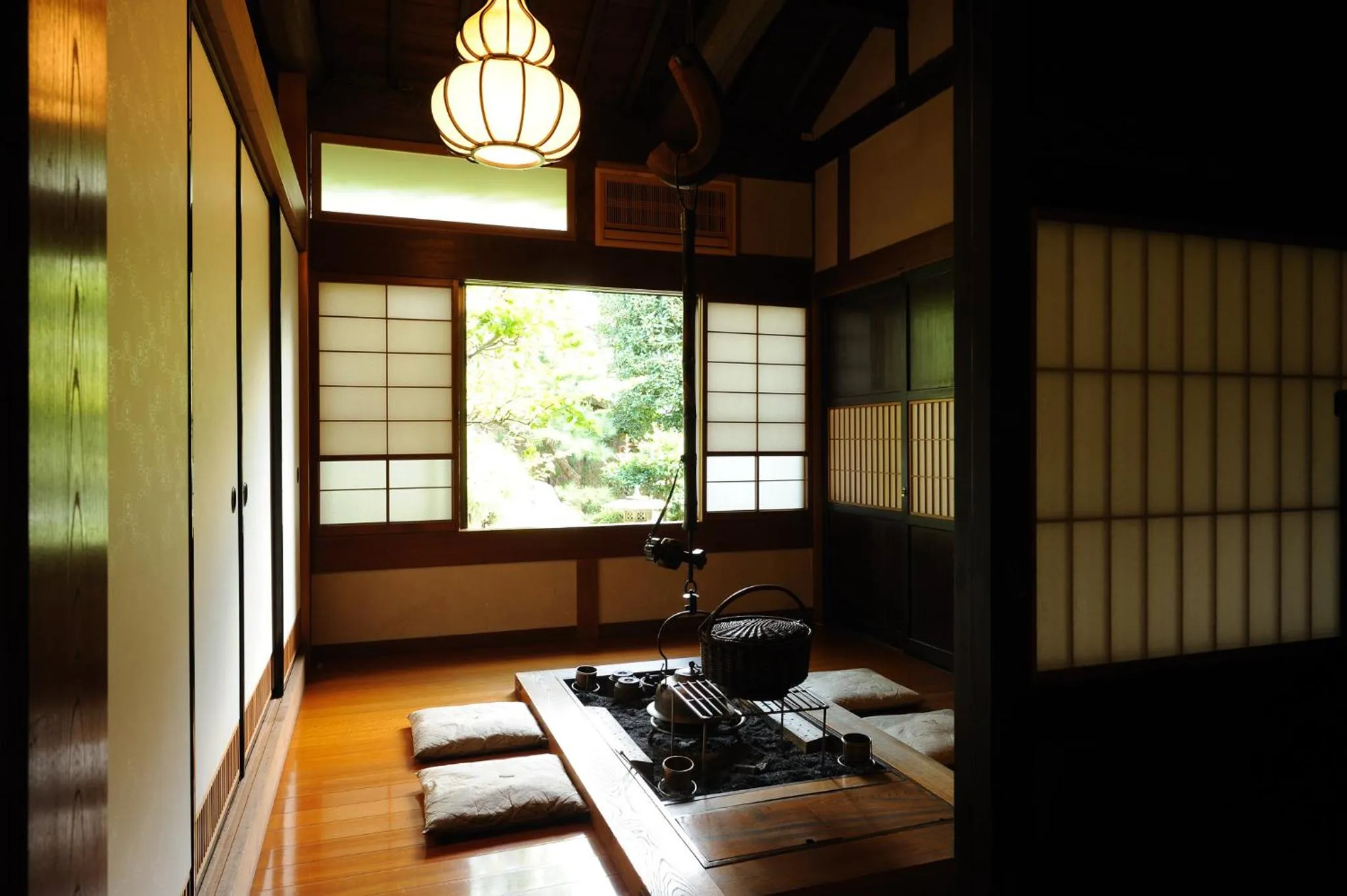 Living room in Ryoutei Ryokan Yasui