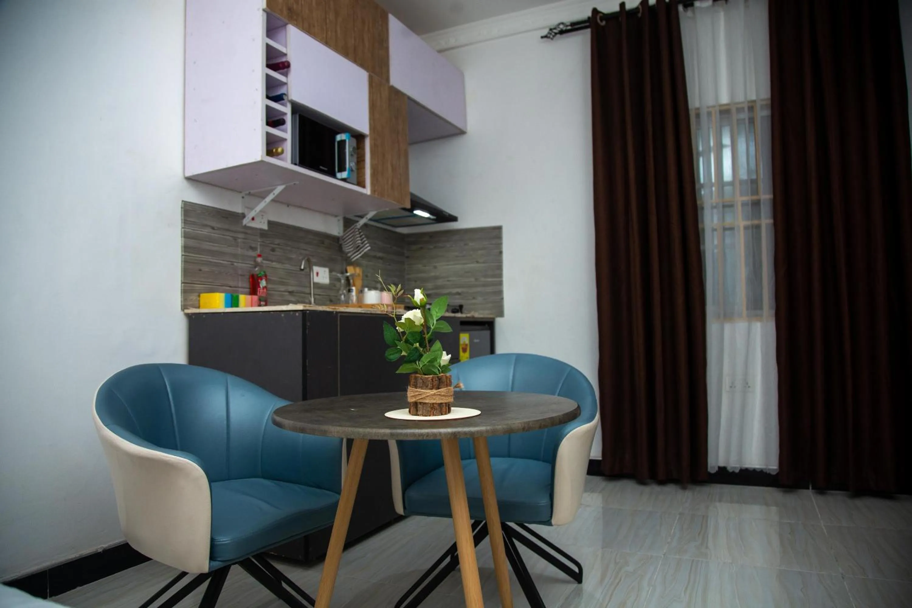 Dining area in BryMac Hotel