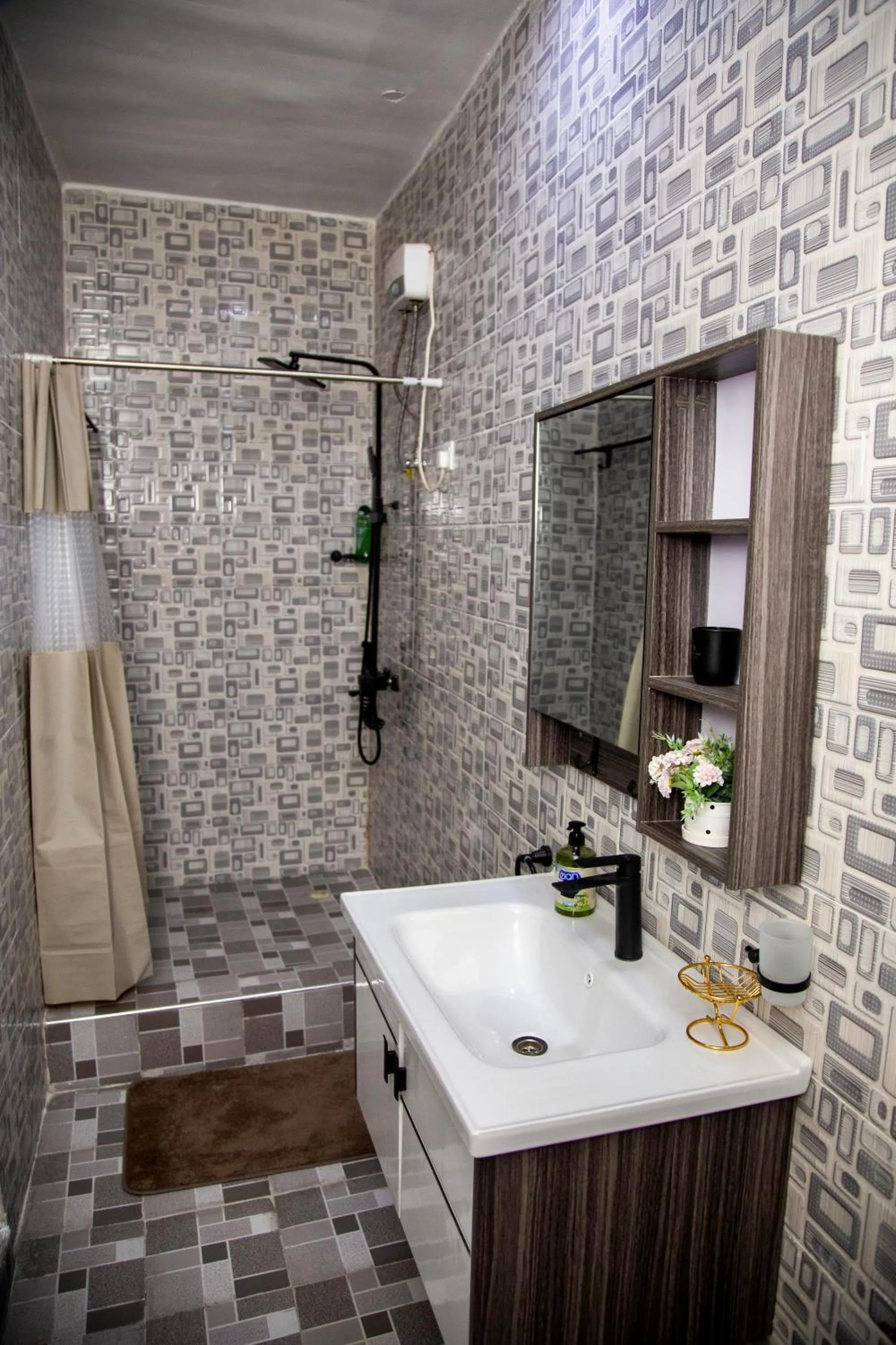 Bathroom in BryMac Hotel