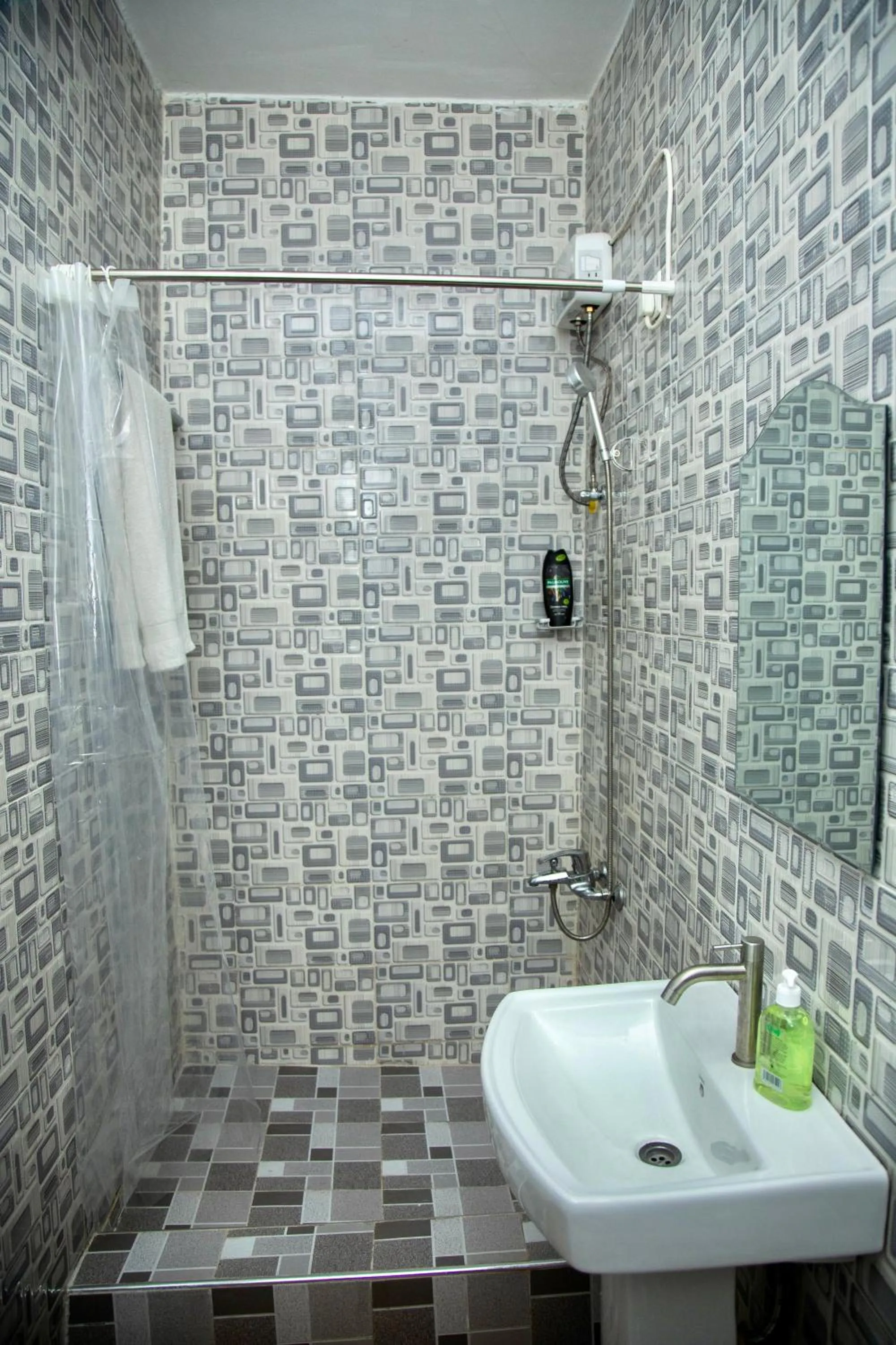 Shower in BryMac Hotel