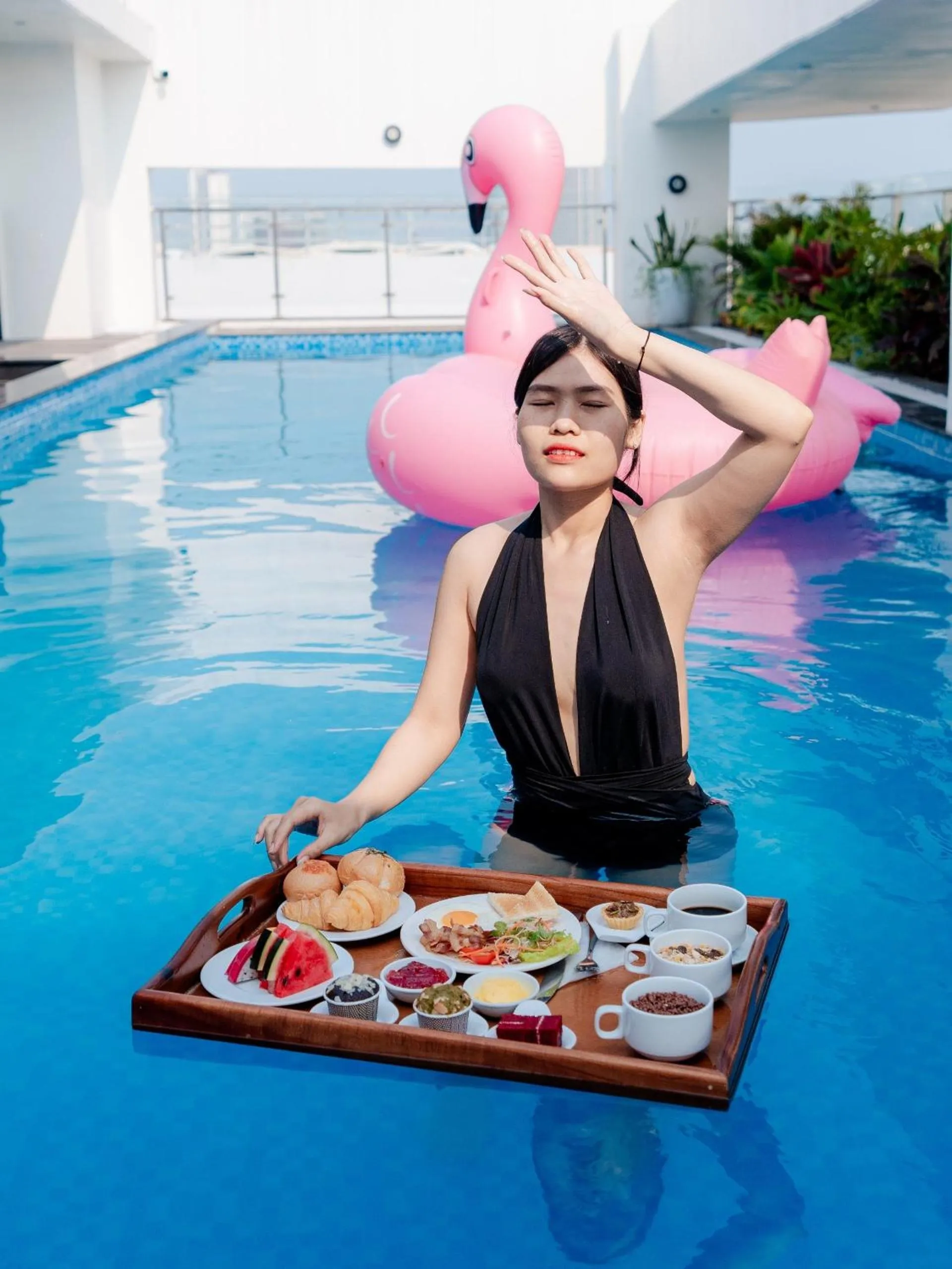 Swimming pool in ViAn Hotel And Spa Danang