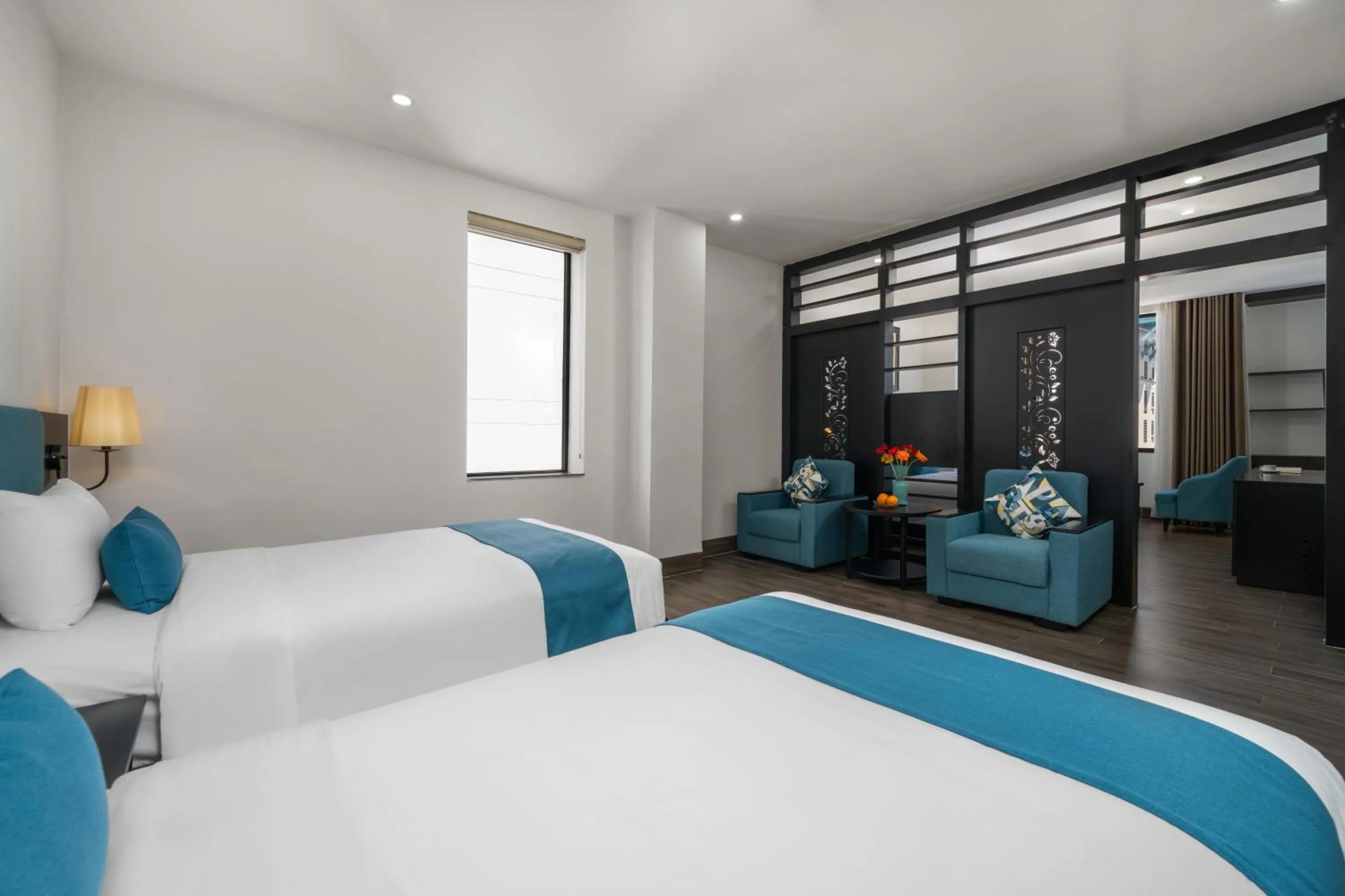 Bed in ViAn Hotel And Spa Danang