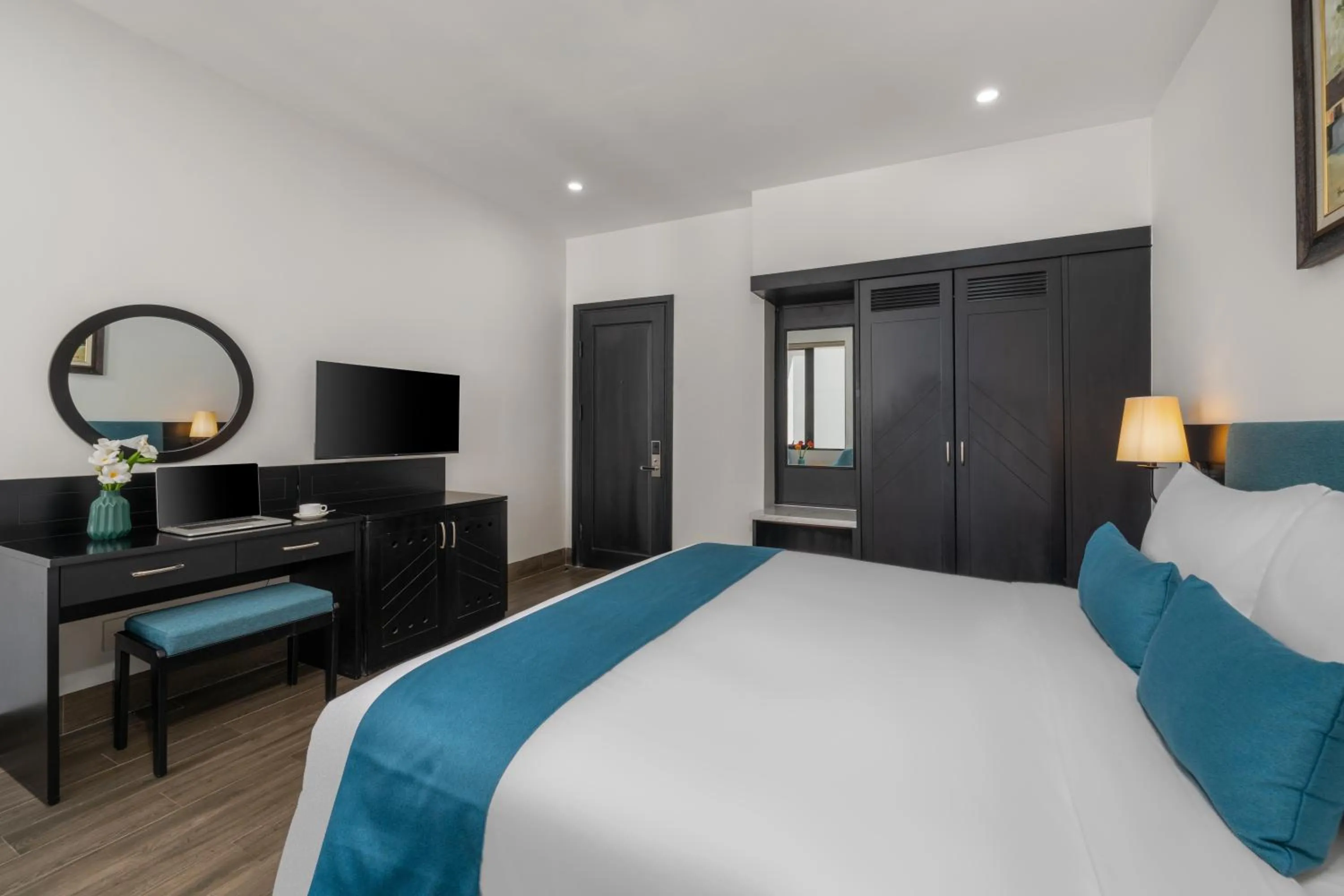 Bed in ViAn Hotel And Spa Danang