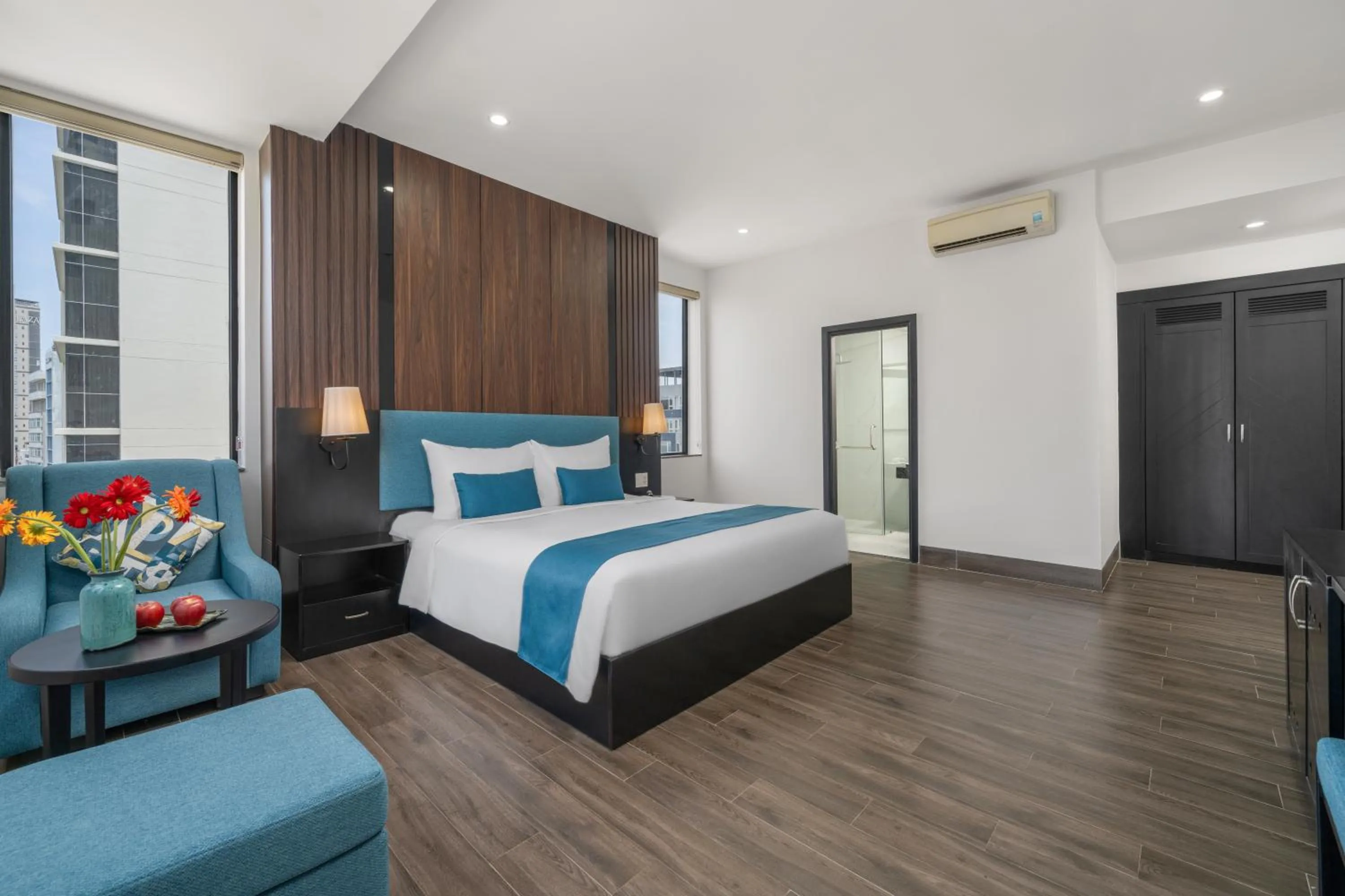 Bed in ViAn Hotel And Spa Danang