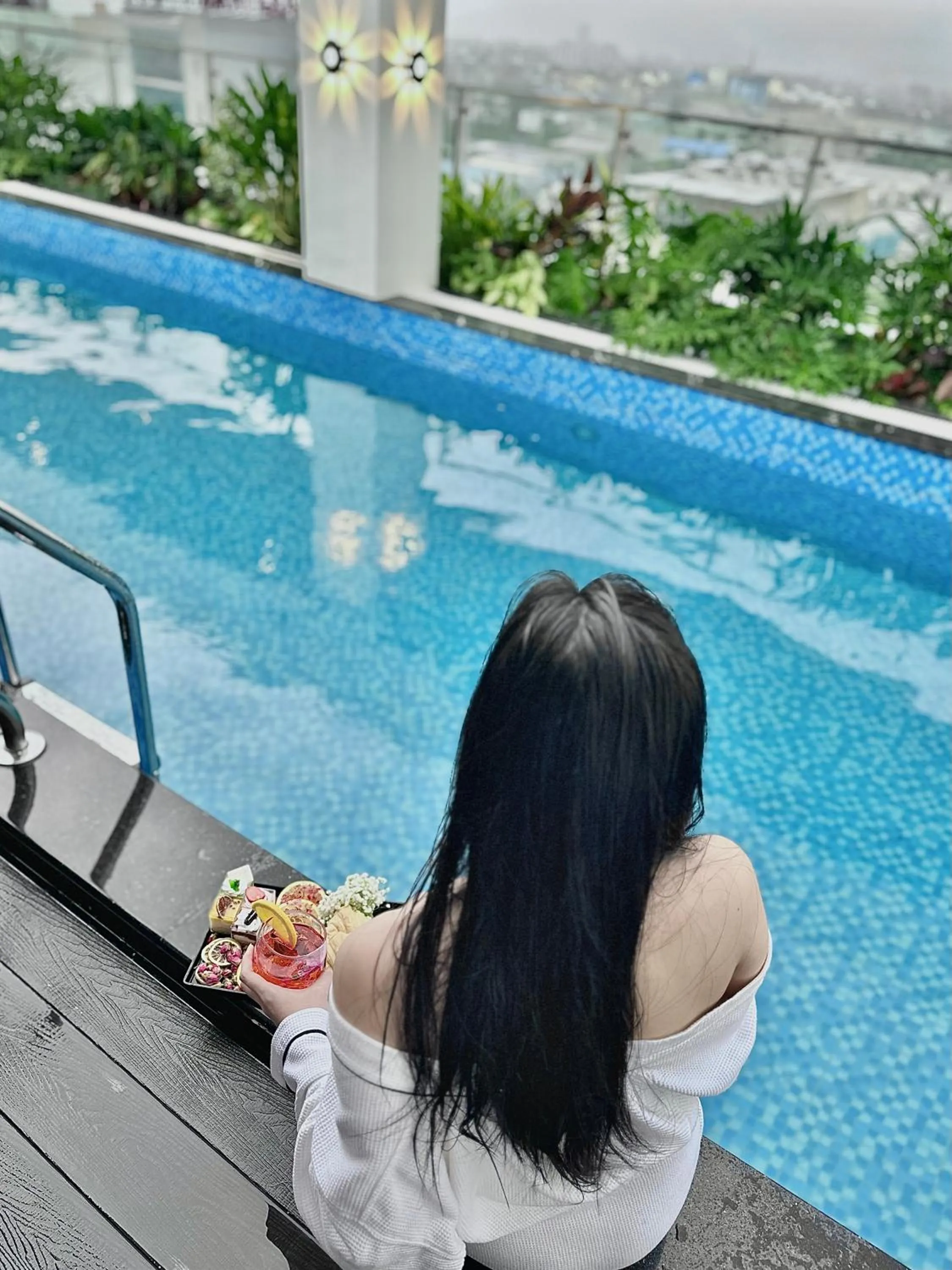 Swimming pool in ViAn Hotel And Spa Danang