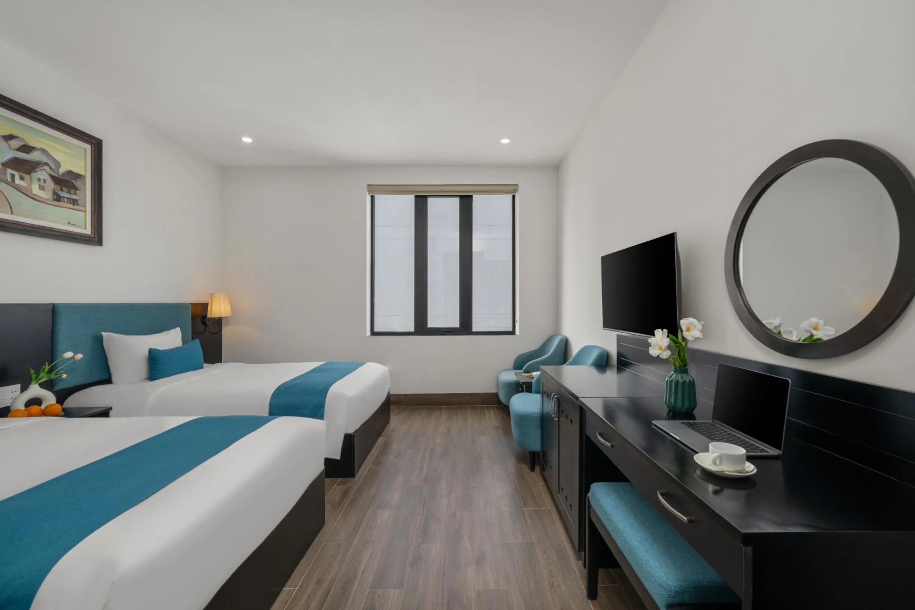 Photo of the whole room, Bed in ViAn Hotel And Spa Danang