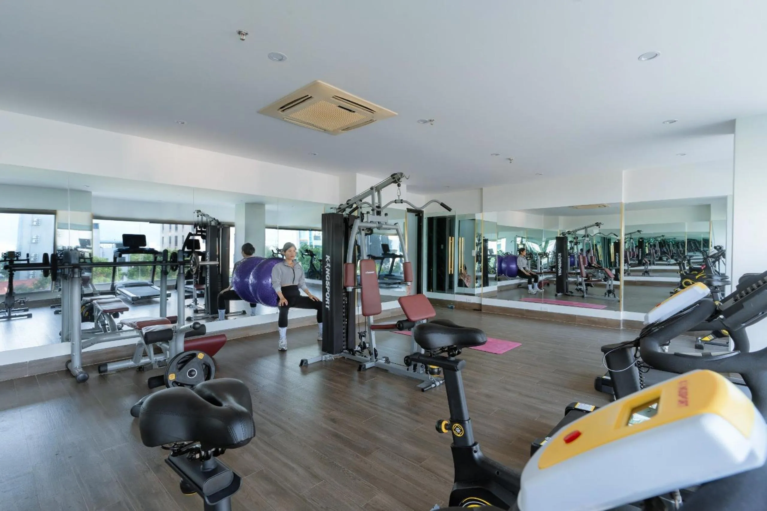 Fitness centre/facilities in ViAn Hotel And Spa Danang