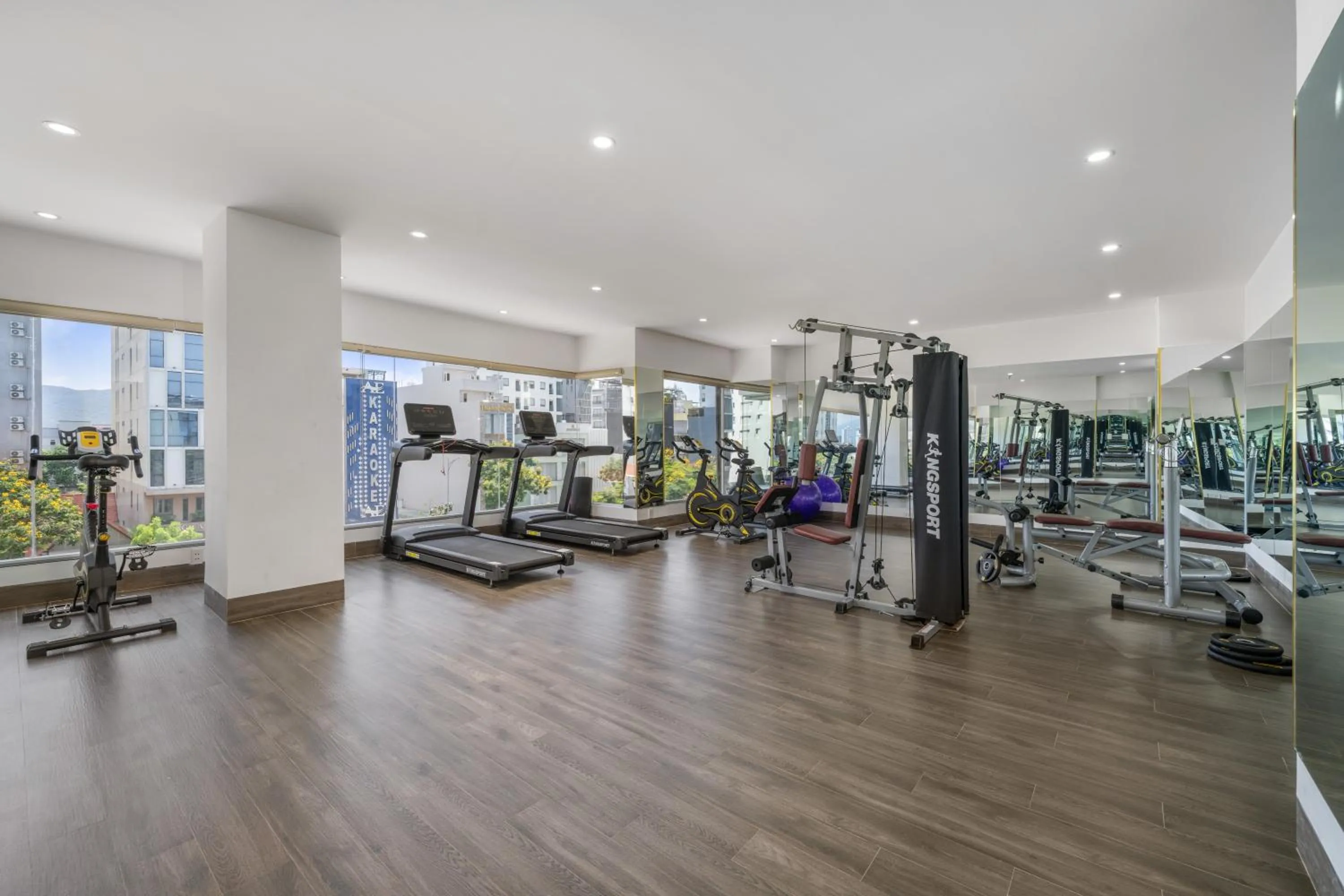 Fitness centre/facilities in ViAn Hotel And Spa Danang