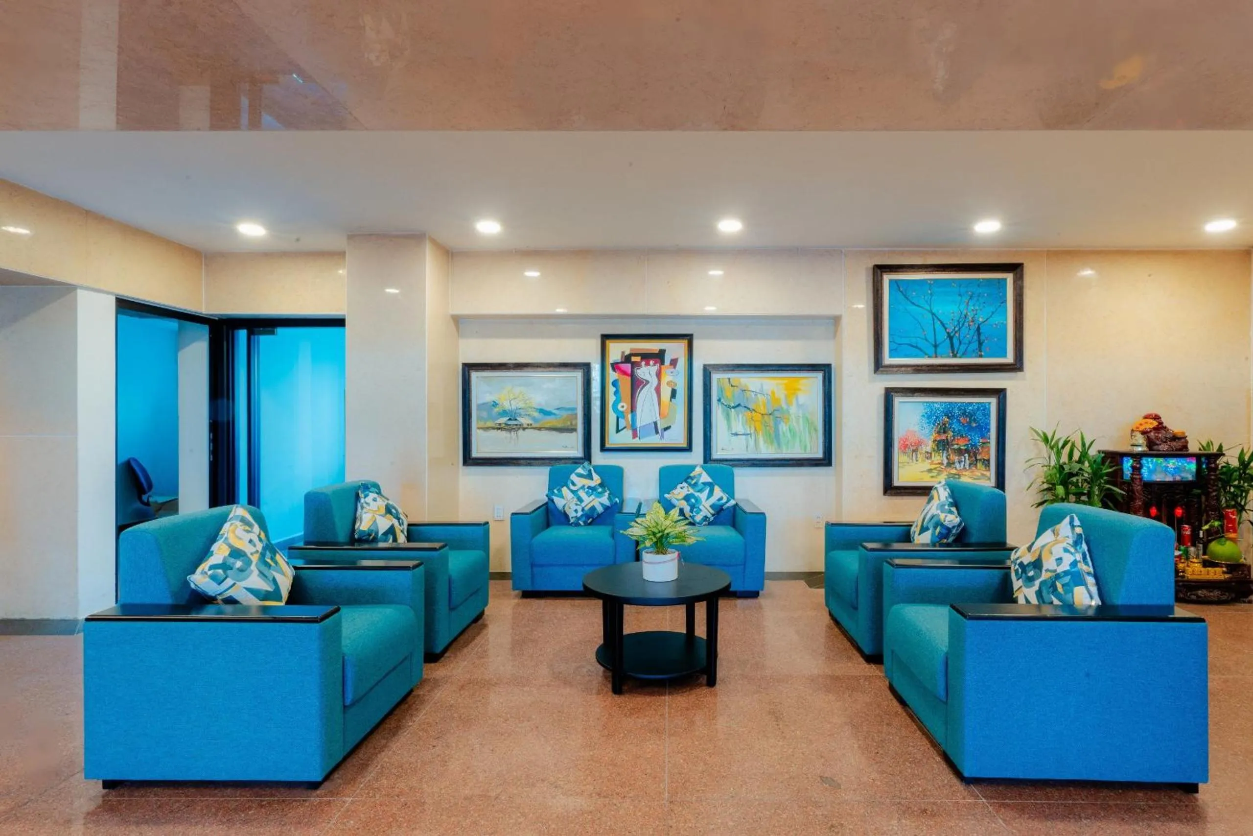 Lobby or reception in ViAn Hotel And Spa Danang