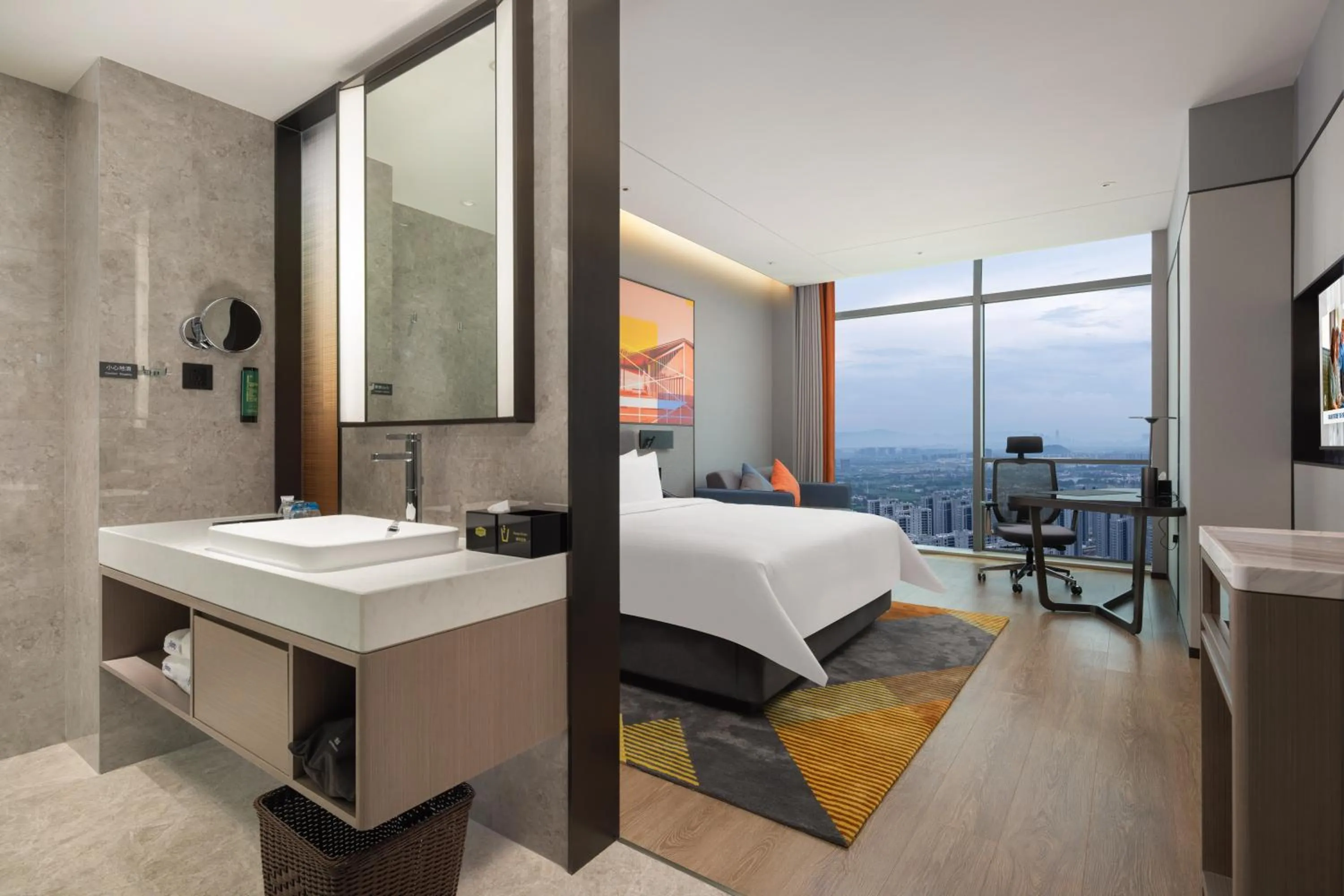 Bed in Hampton by Hilton Hangzhou Liangzhu