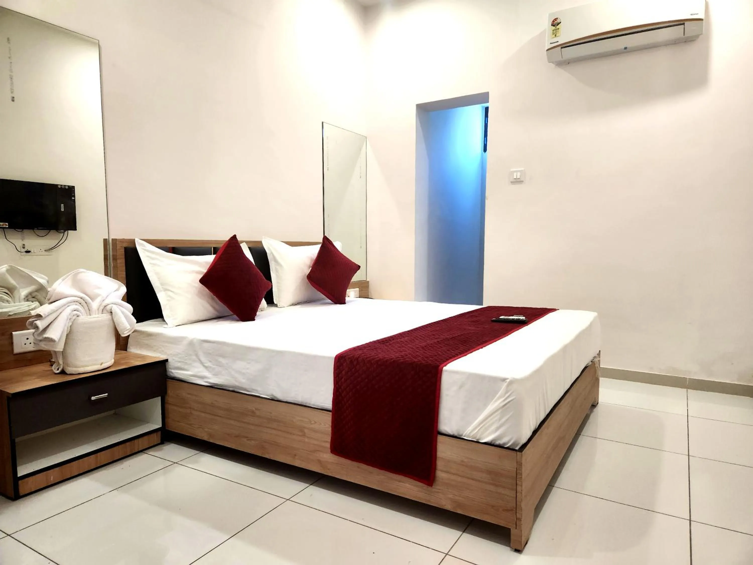 View (from property/room), Bed in Hotel Near Me, Rajkot