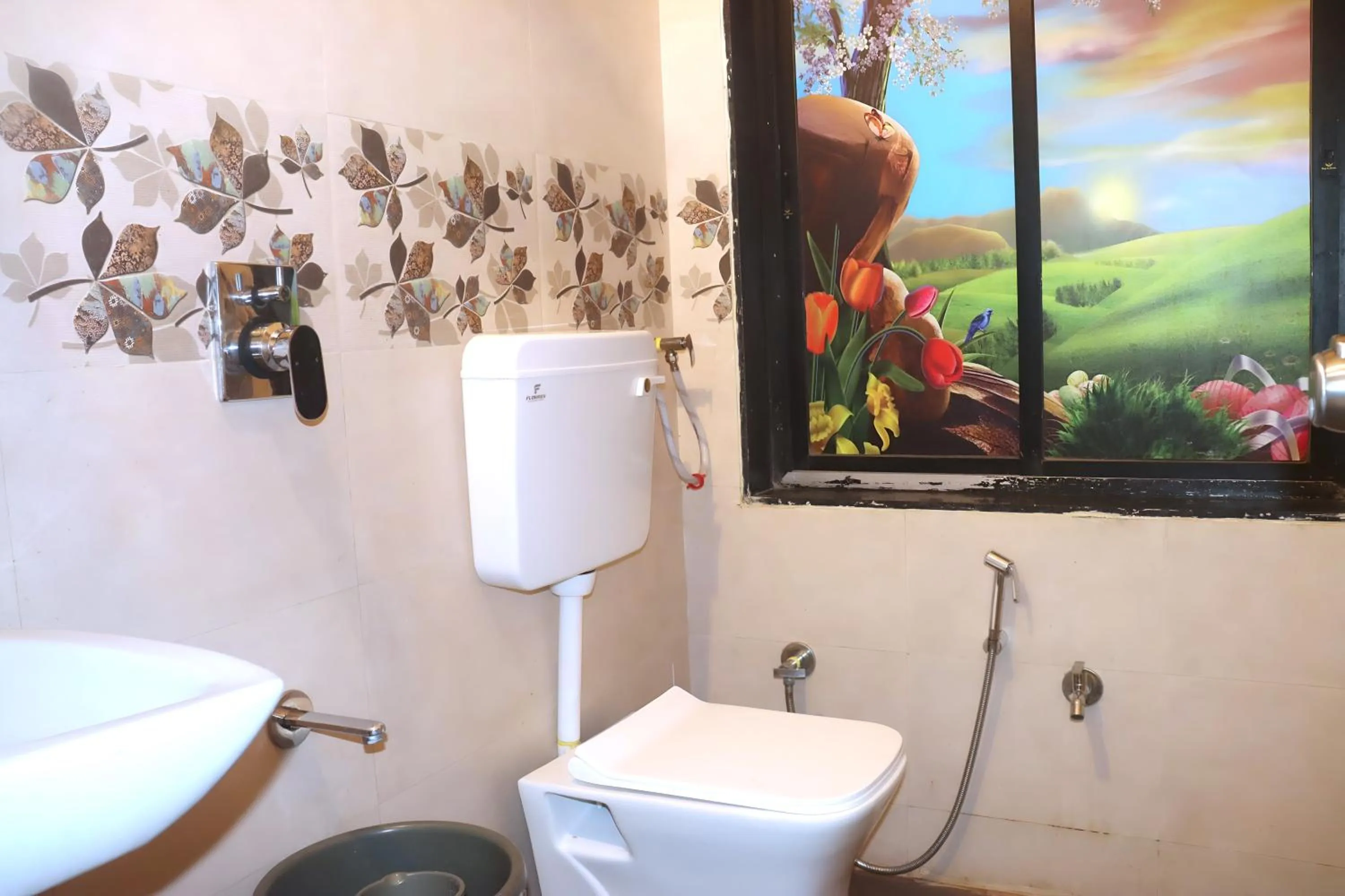 Bathroom in Hotel Near Me, Rajkot