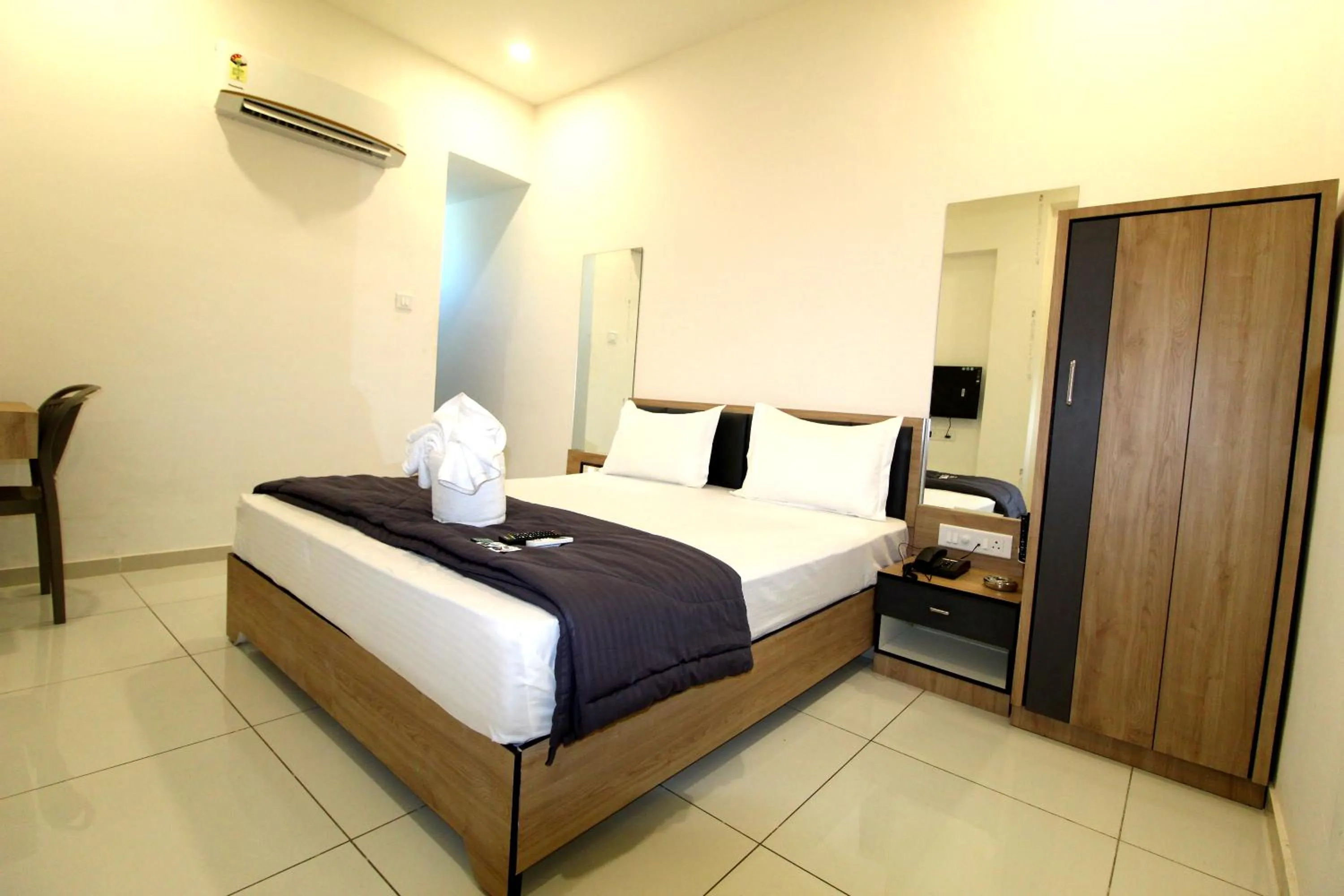 View (from property/room), Bed in Hotel Near Me, Rajkot