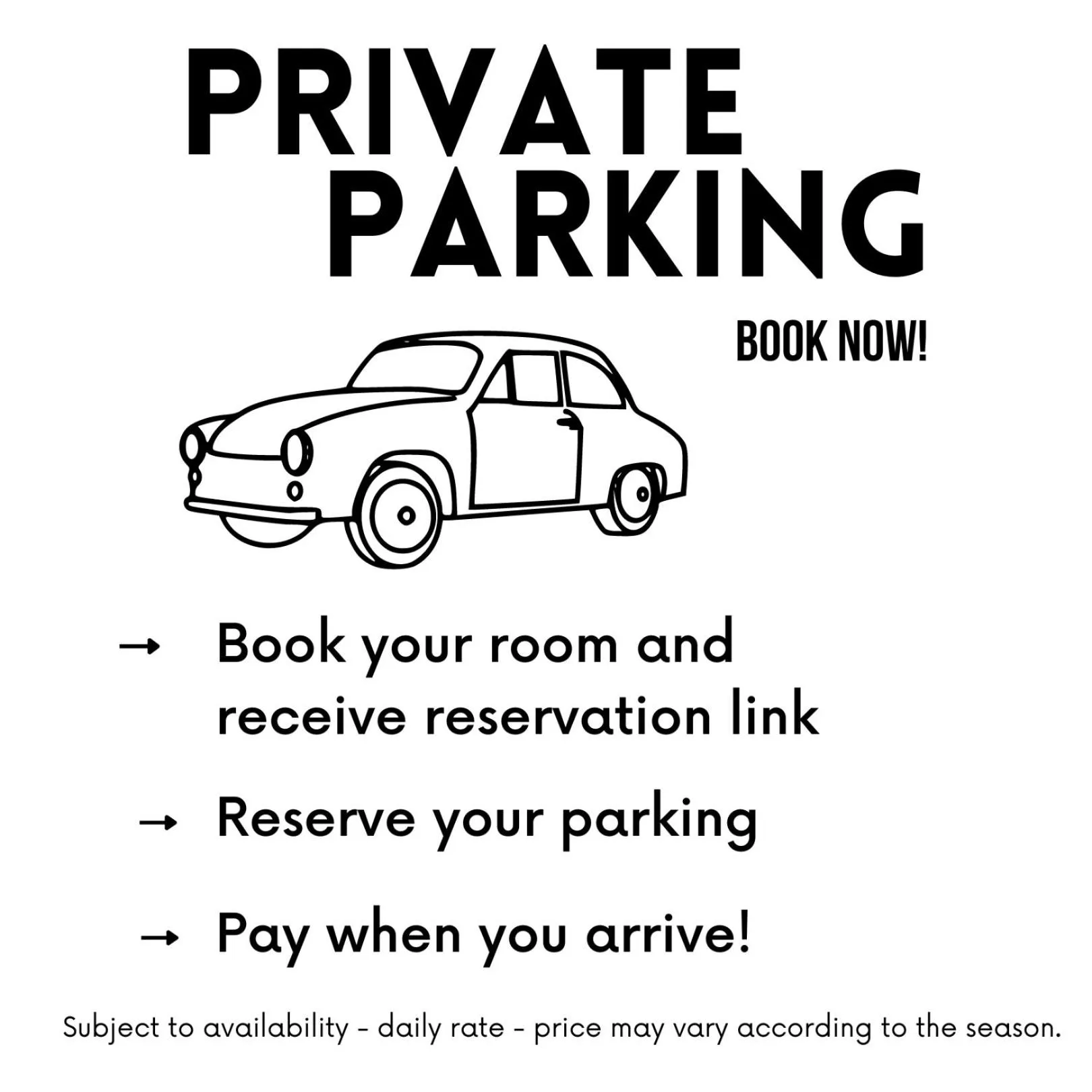 Parking in Le 5 Terre La Spezia