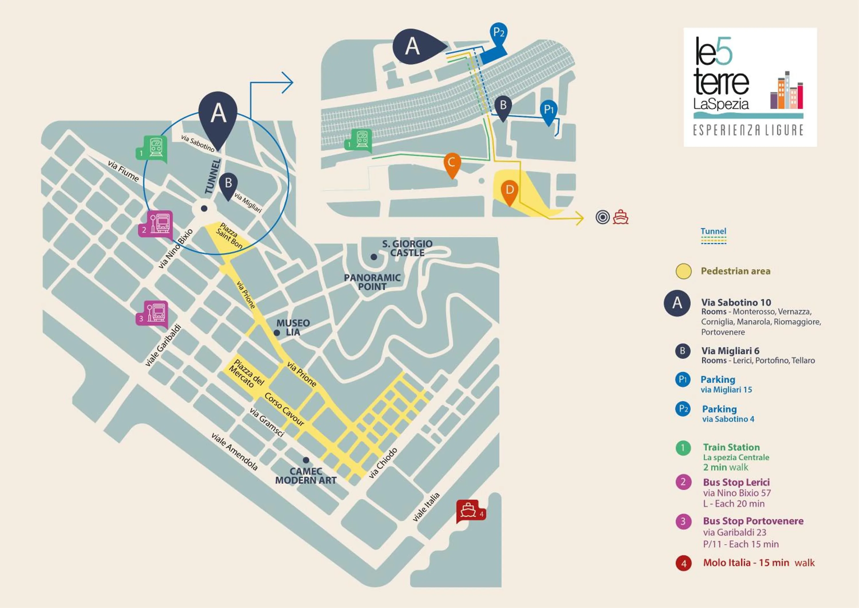 Neighbourhood in Le 5 Terre La Spezia