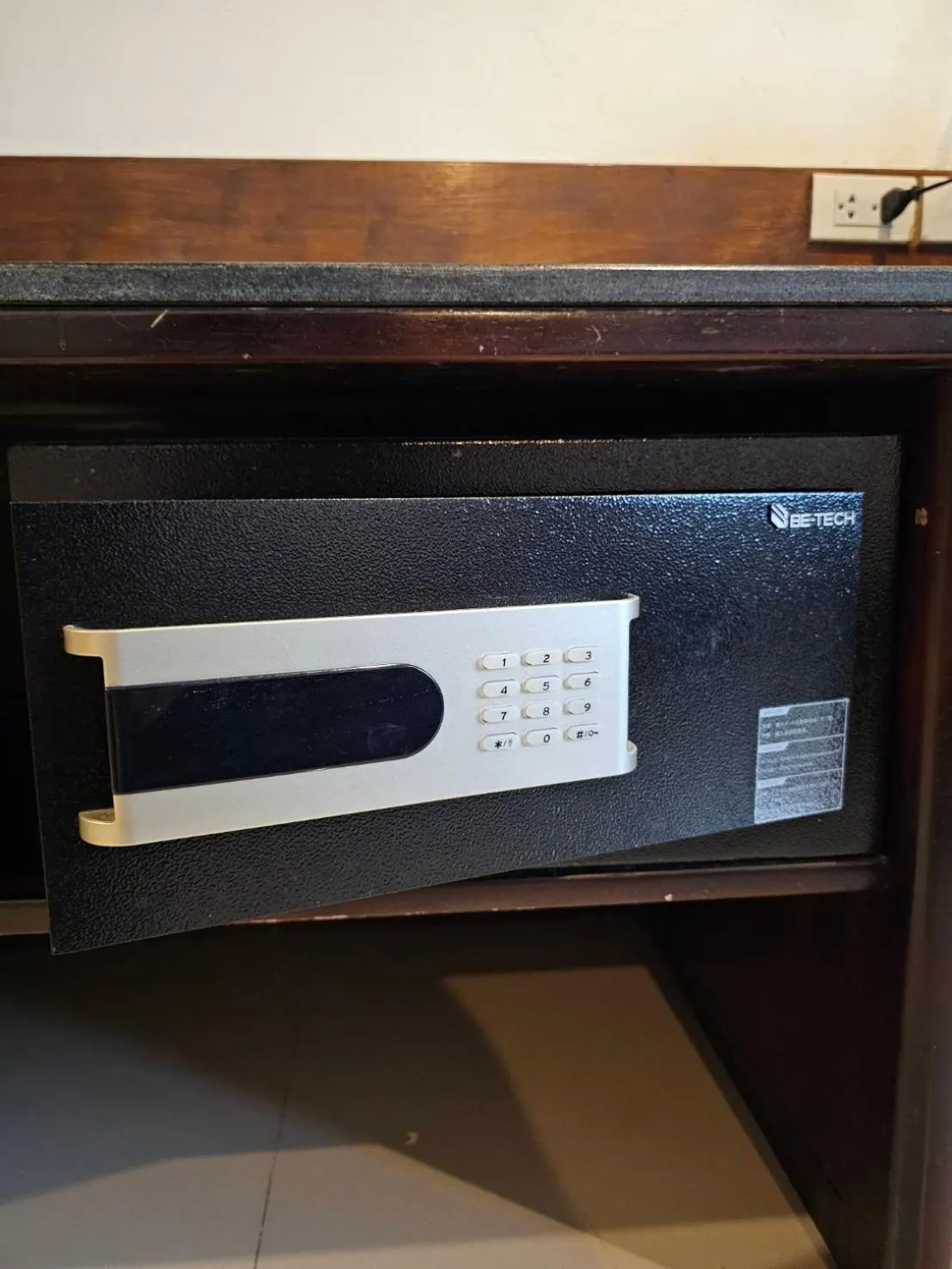 safe in Boutique Bravo Hotel