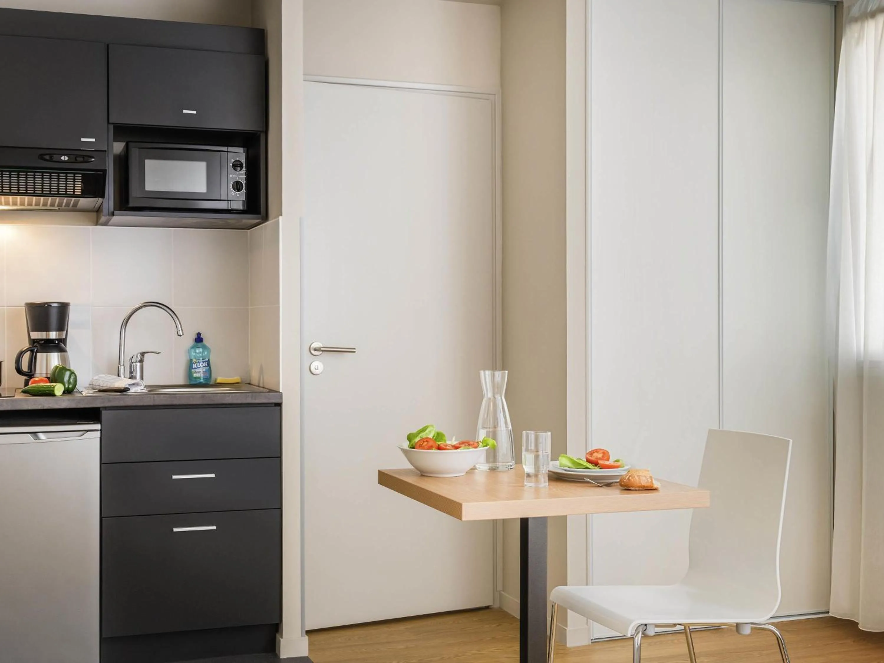 Bedroom in Aparthotel Adagio Access Dijon République