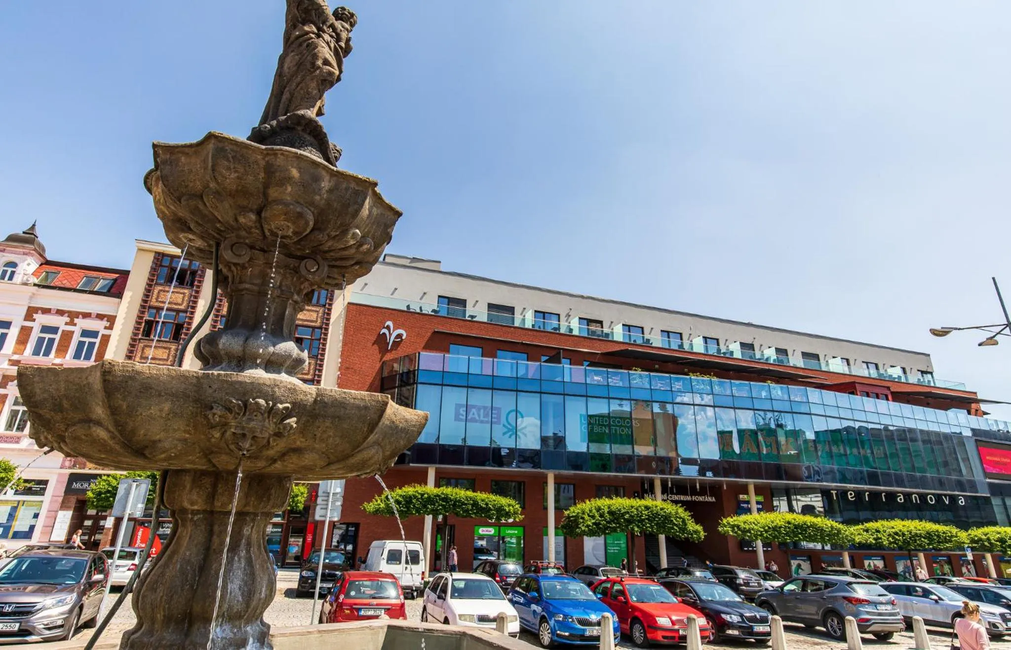 Facade/entrance in Rezidence Fontána