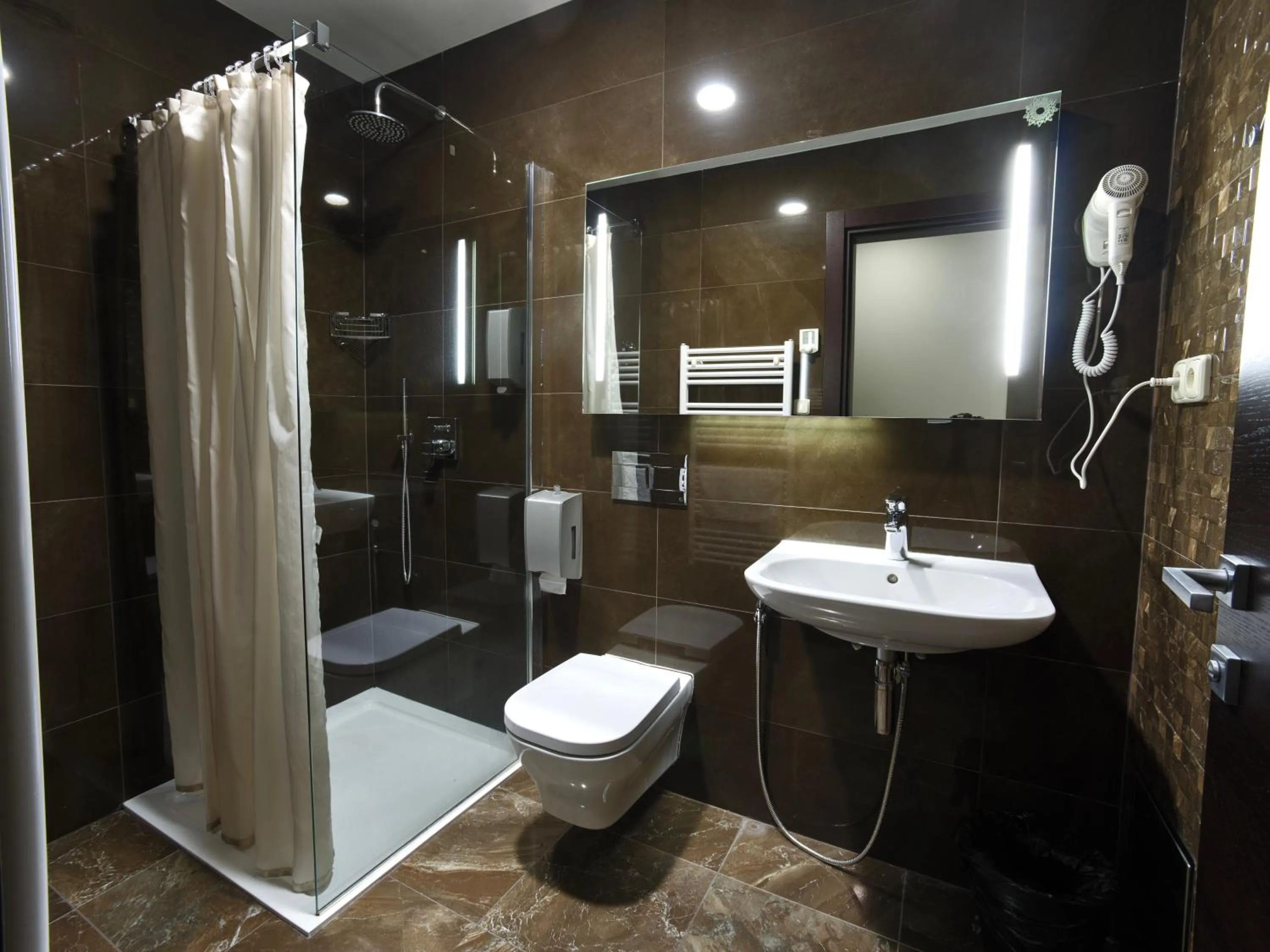 Shower in Rezidence Fontána