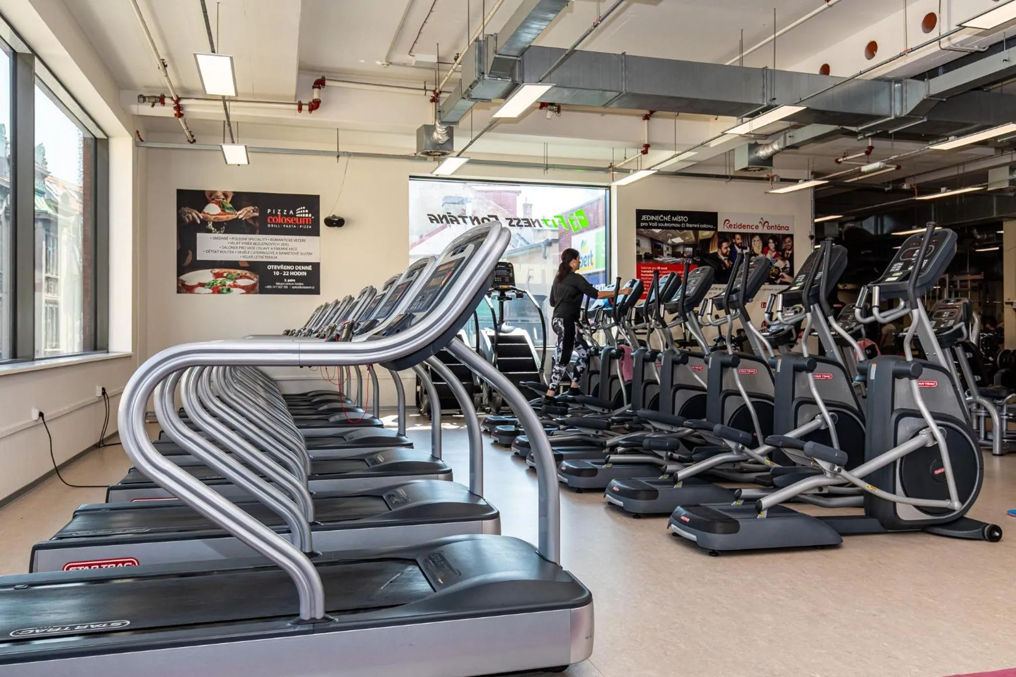 Fitness centre/facilities in Rezidence Fontána