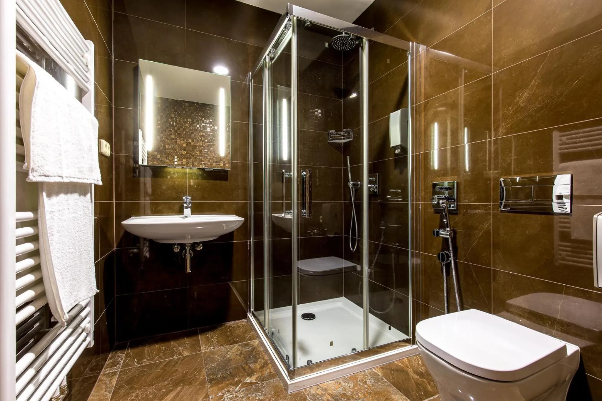 Shower in Rezidence Fontána