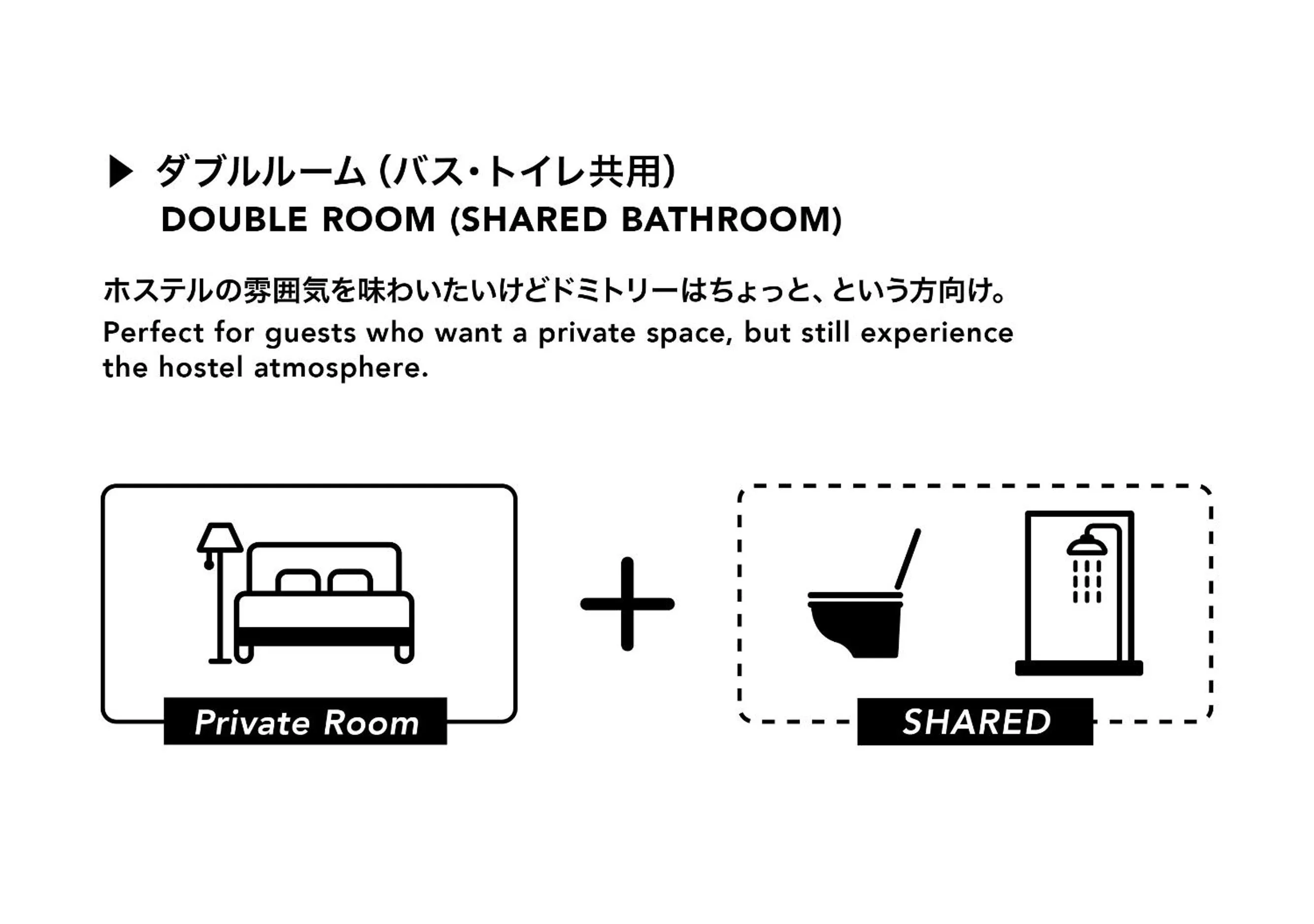 Text overlay in HOTEL GRAPHY Shibuya