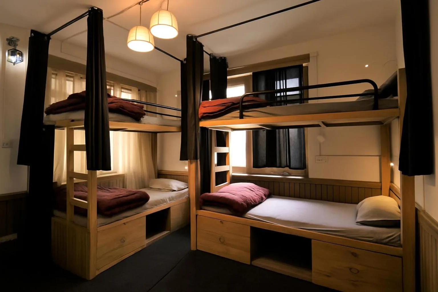 bunk bed, Bed in Beholden Stay And Cafe - A Luxury Boutique Hotel In Manali