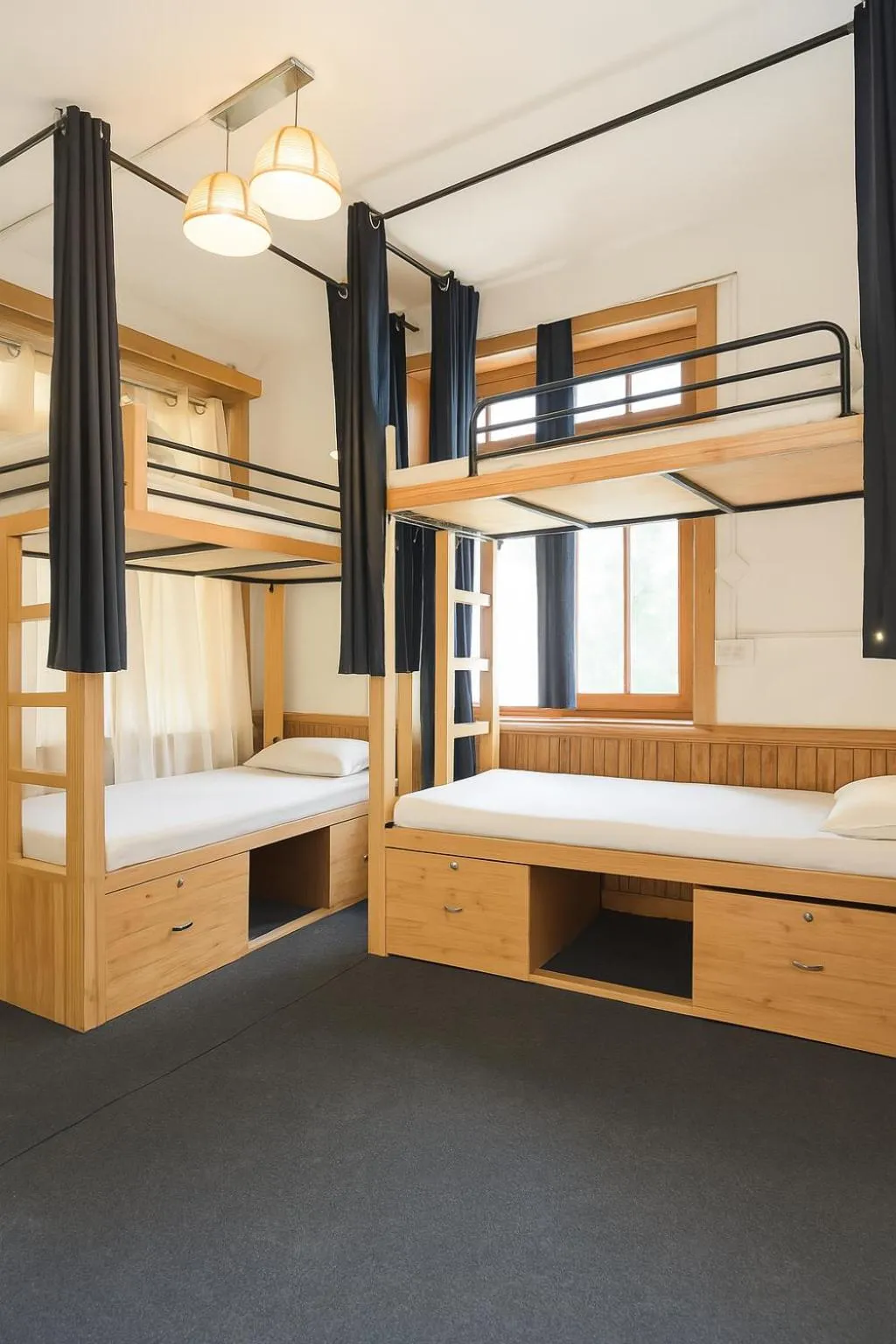 bunk bed, Bed in Beholden Stay And Cafe - A Luxury Boutique Hotel In Manali