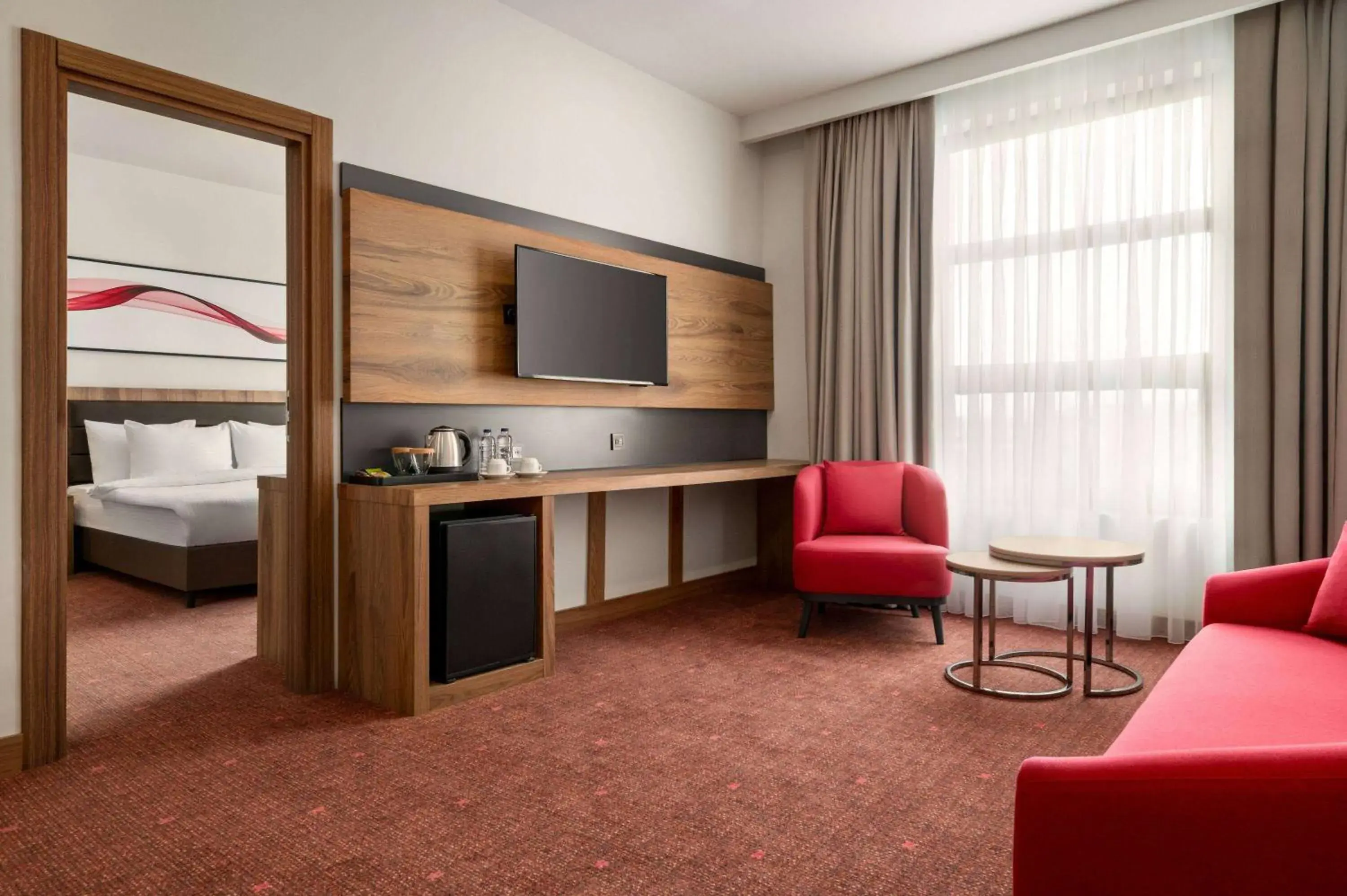 King Corner Suite - Smoking in Ramada by Wyndham Karacabey King Corner Suite - Smoking in Ramada by Wyndham Karacabey