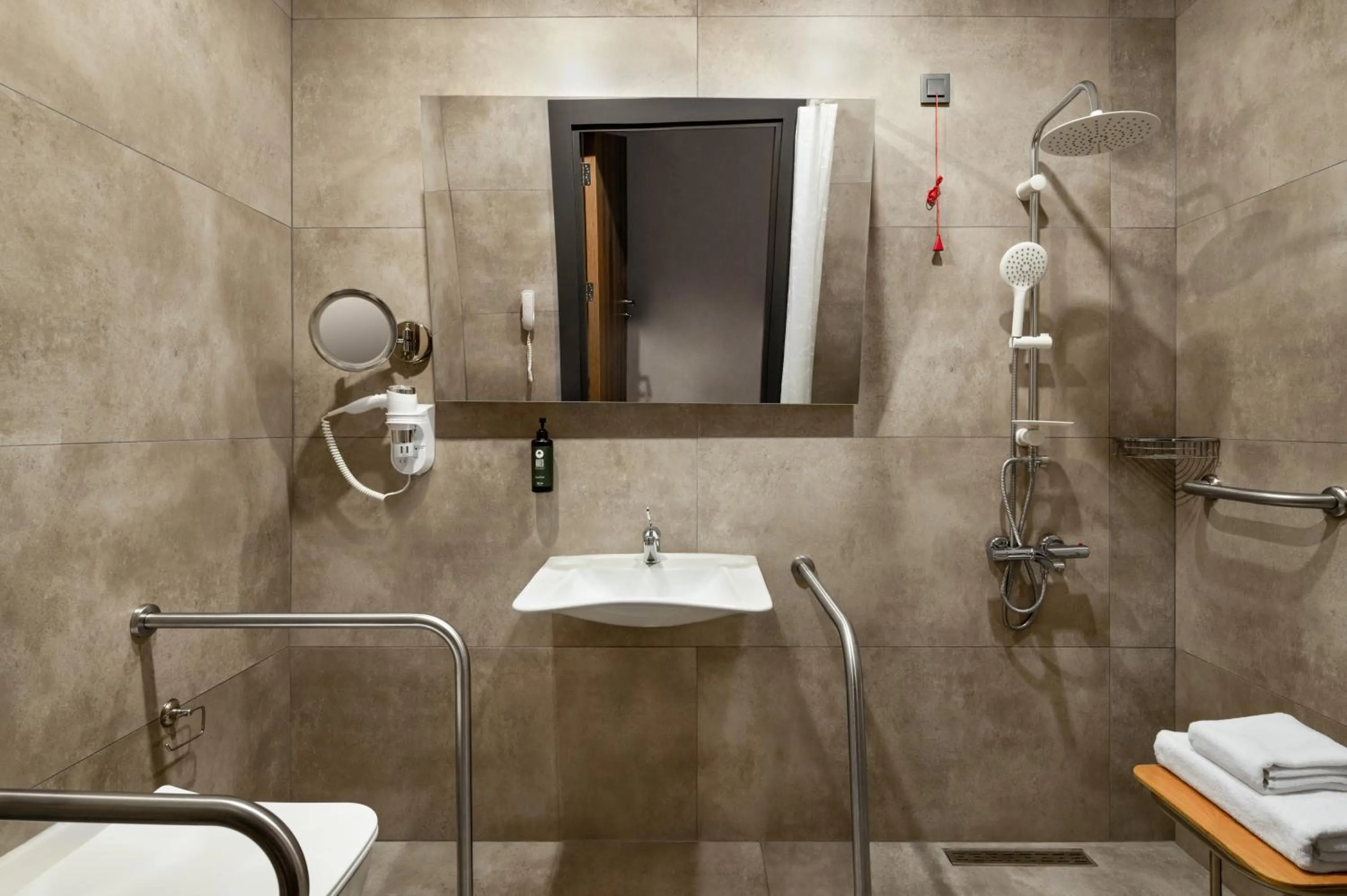 Shower in Ramada by Wyndham Karacabey